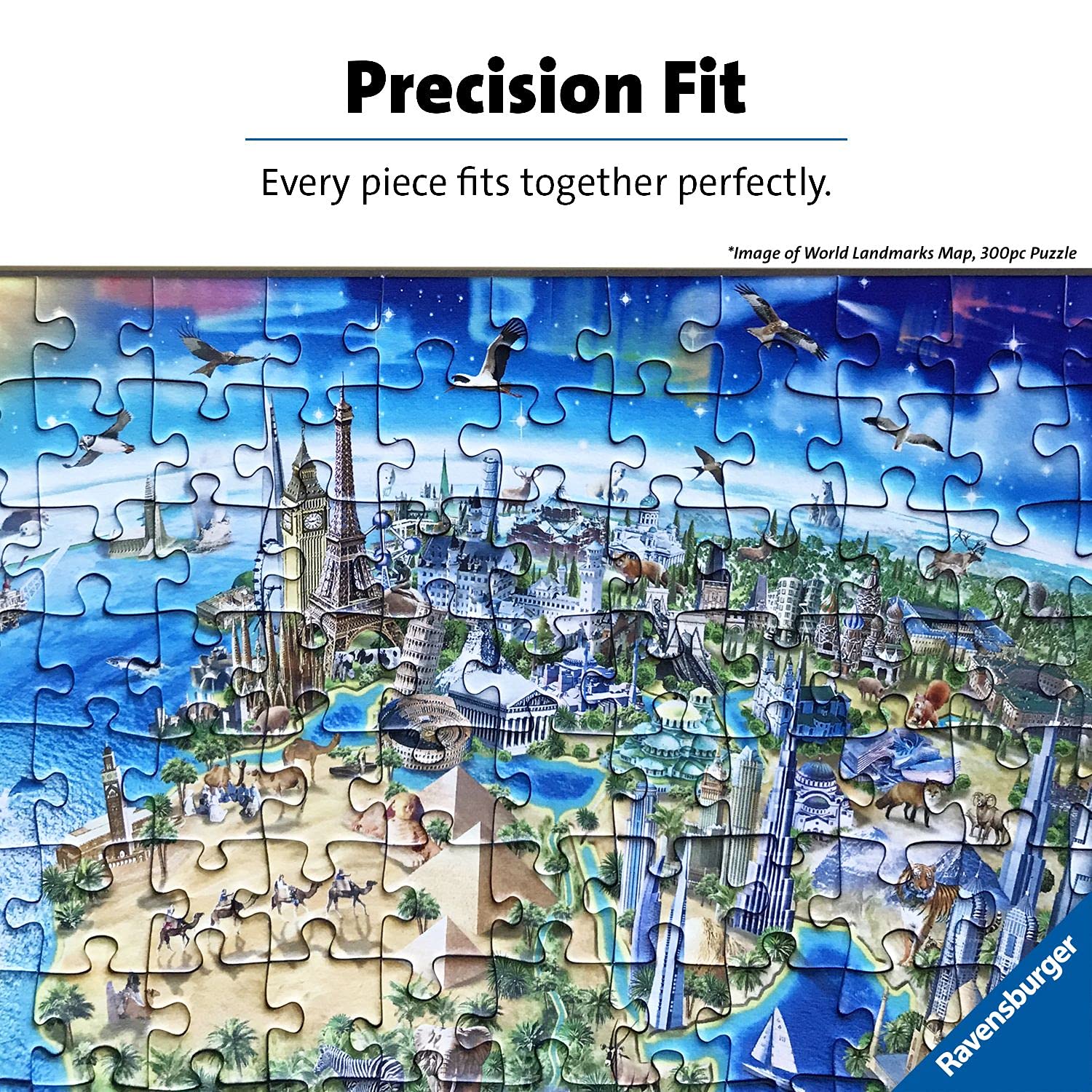 Ravensburger Happy Days Royal Residences 4x 500 Piece Jigsaw Puzzle - Garden Seasons Collection 13