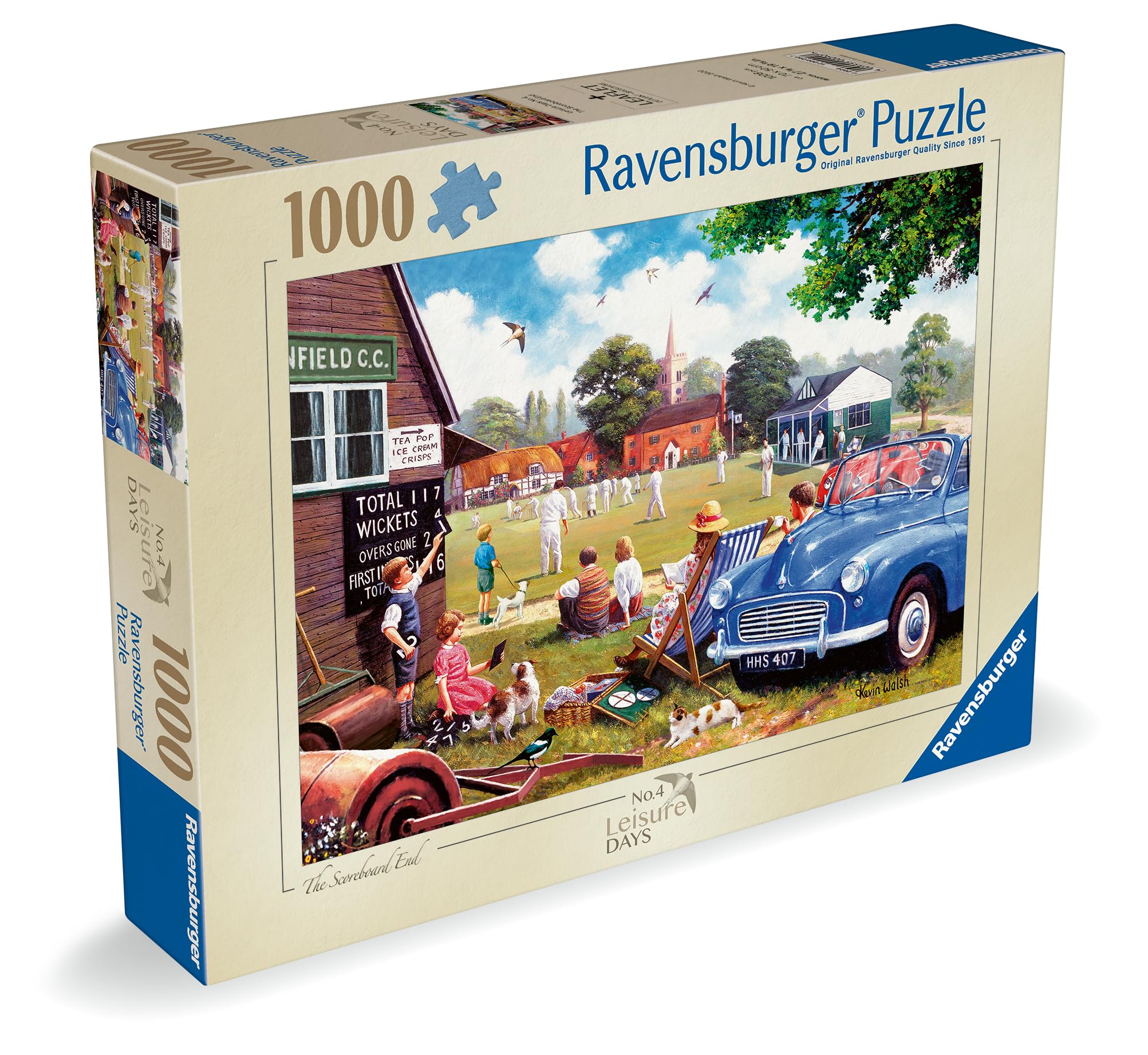 Ravensburger Leisure Days No 4 The Scoreboard End Jigsaw Puzzle - 1000 Pieces | 70 x 50cm