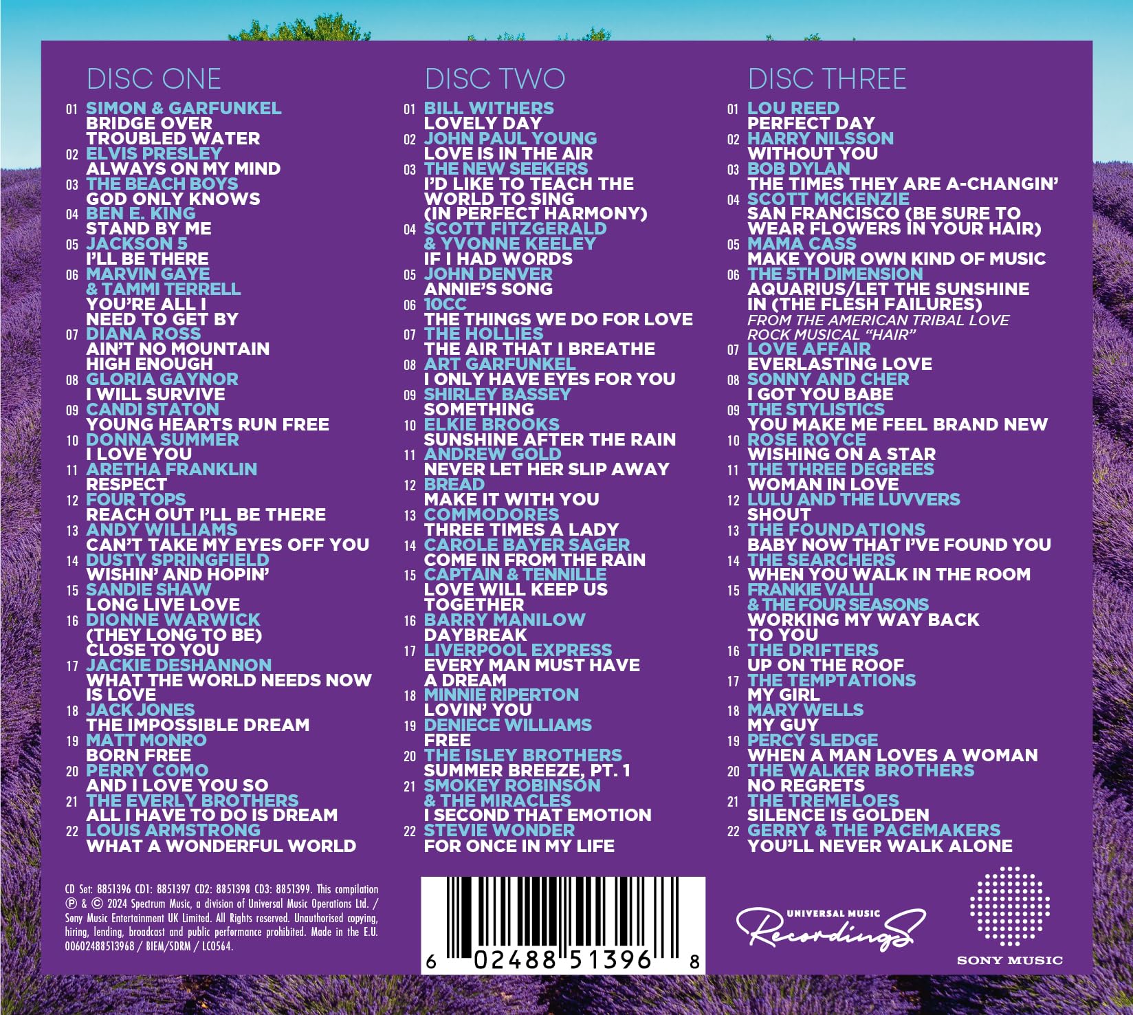 Various Artists - PERFECT DAYS : 60S & 70S INSPIRATIONAL SONGS [3CD Box Set] 2