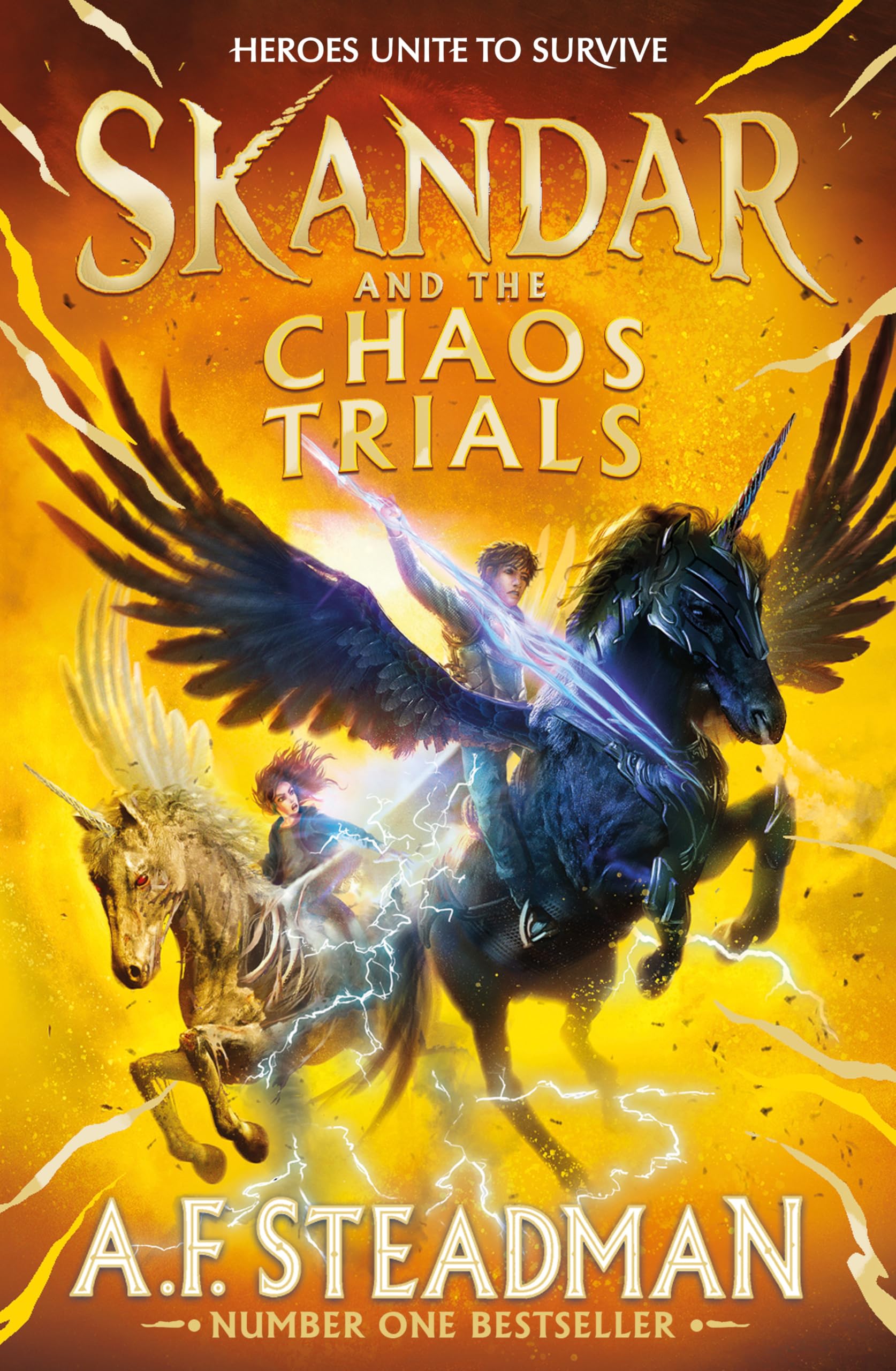 A.F. Steadman - Skandar and the Chaos Trials | Paperback | 416 Pages