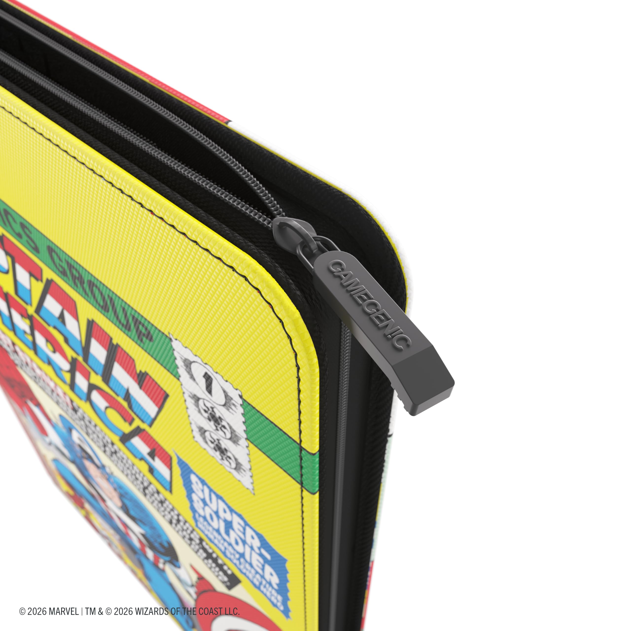 Gamegenic Marvel Super Heroes Zip-Up Album - Holds 360 Cards | Side-Loading Pockets | Licensed Marvel Design 4