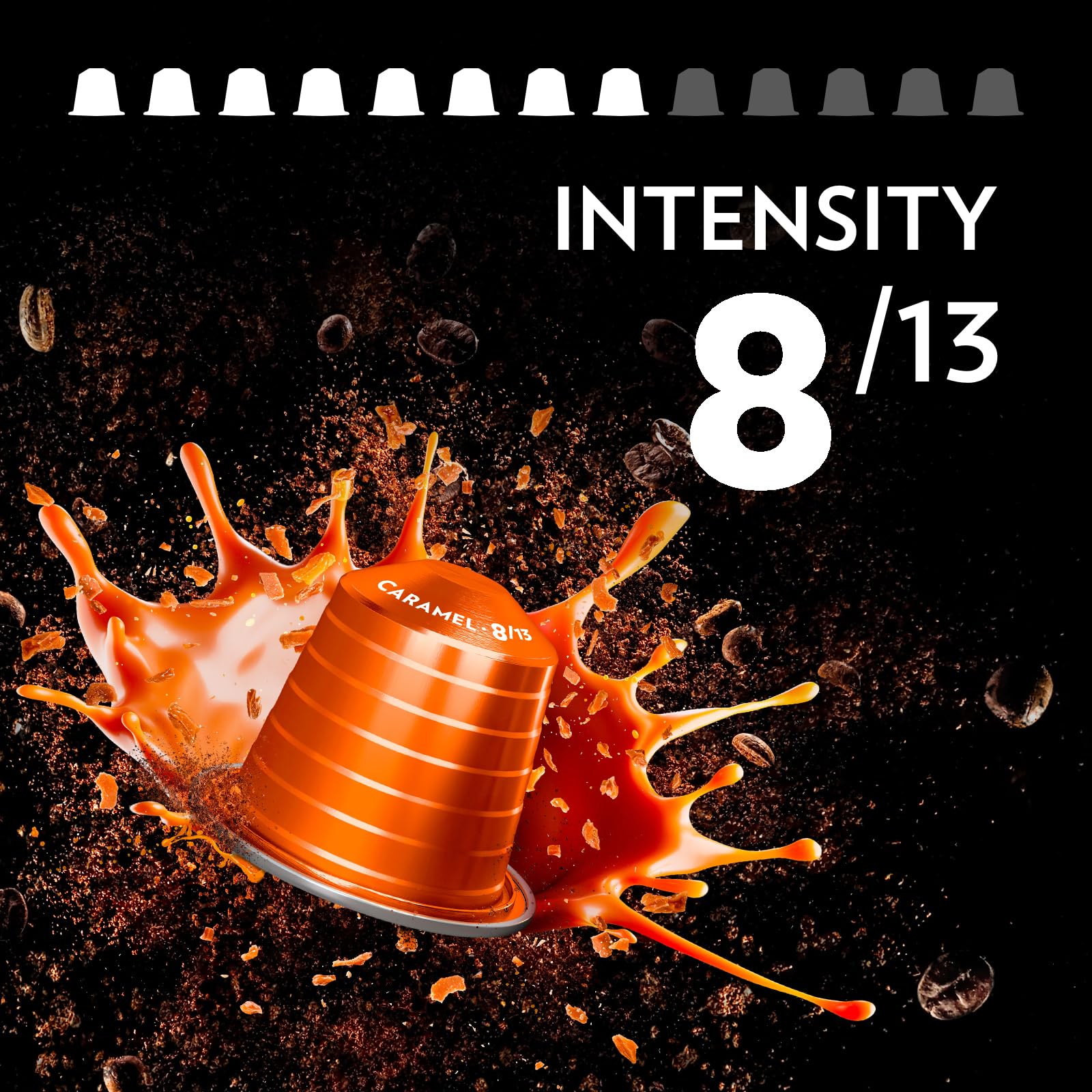 Lavazza Espresso Gourmet Caramel Coffee Capsules for Nespresso Original Machines | Intensity 8/13 | 10 Count 3