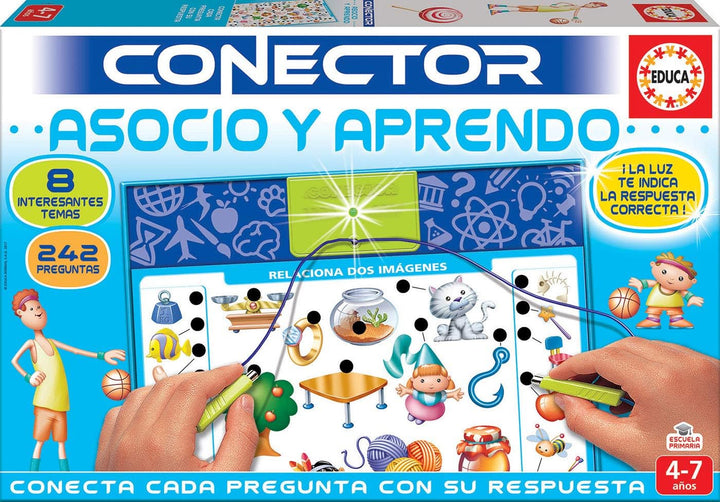 Educa Borr�s CONNECTOR Purgatory - Educational Q&A Game for Ages 4+