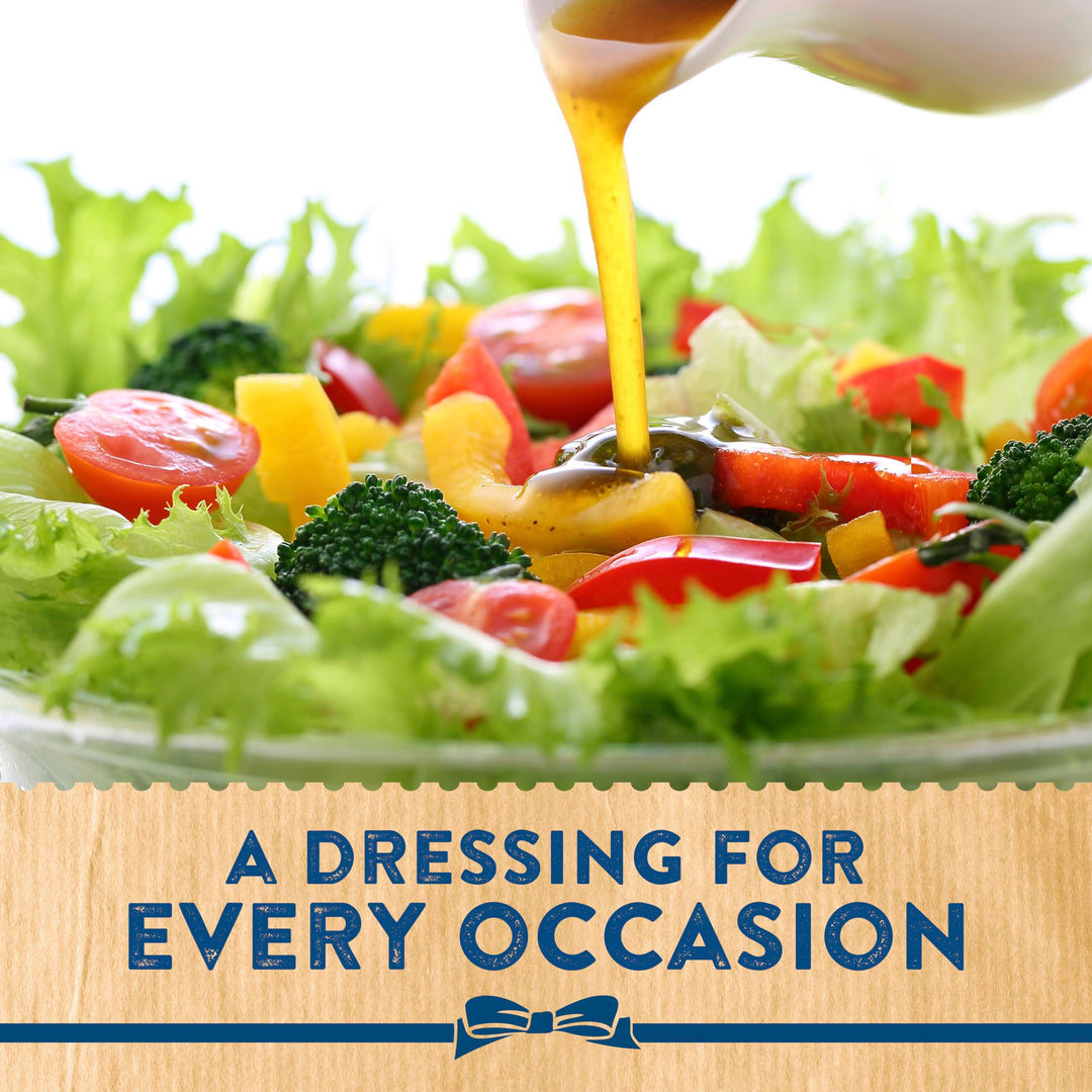 Hellmann's Fat Free Vinaigrette Vegan Salad Dressing - 200g Glass Bottle
