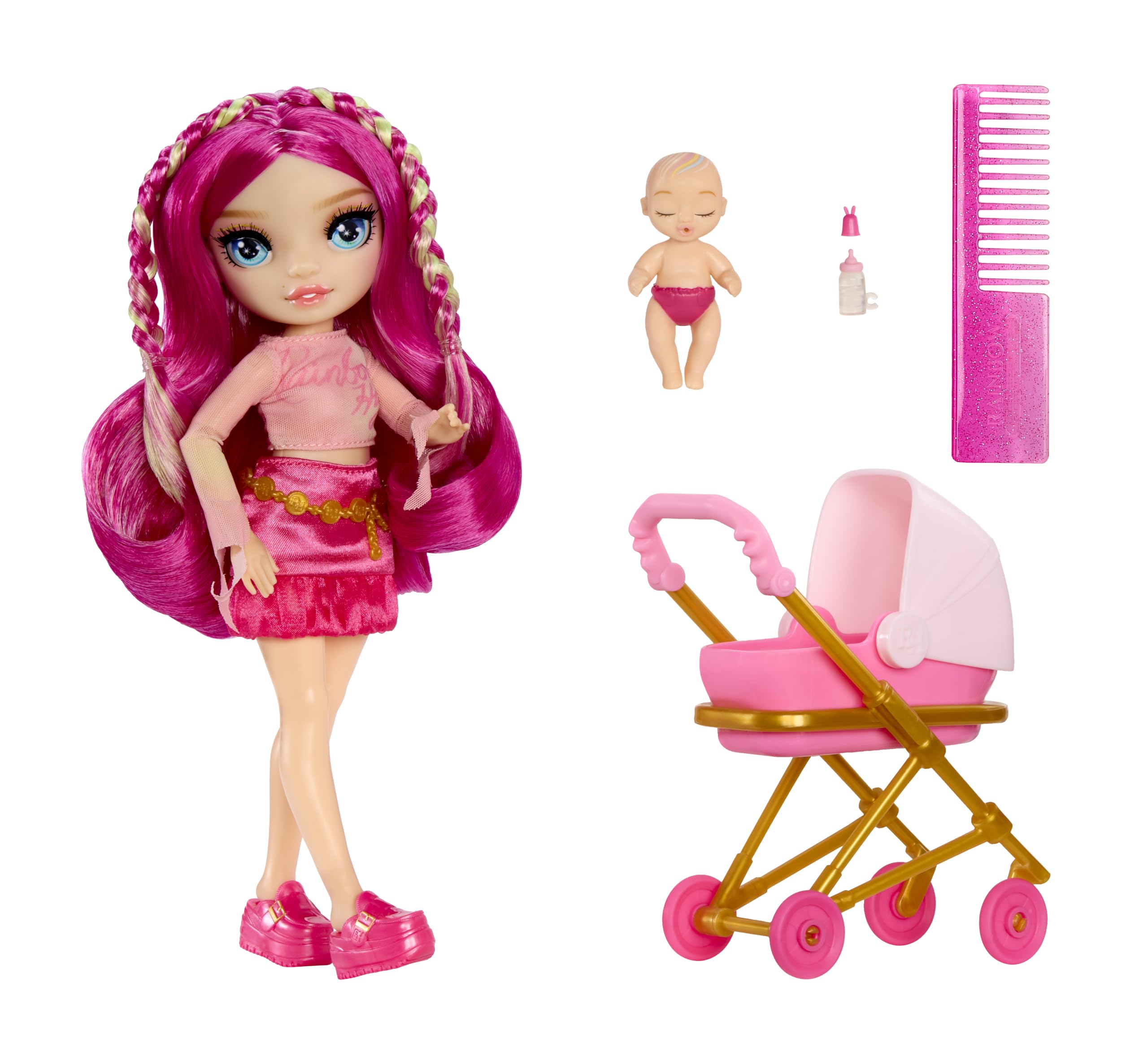 Rainbow High Stella Monroe Jr. High Bestie Babysitters Doll - 23cm, Ages 4+ 2