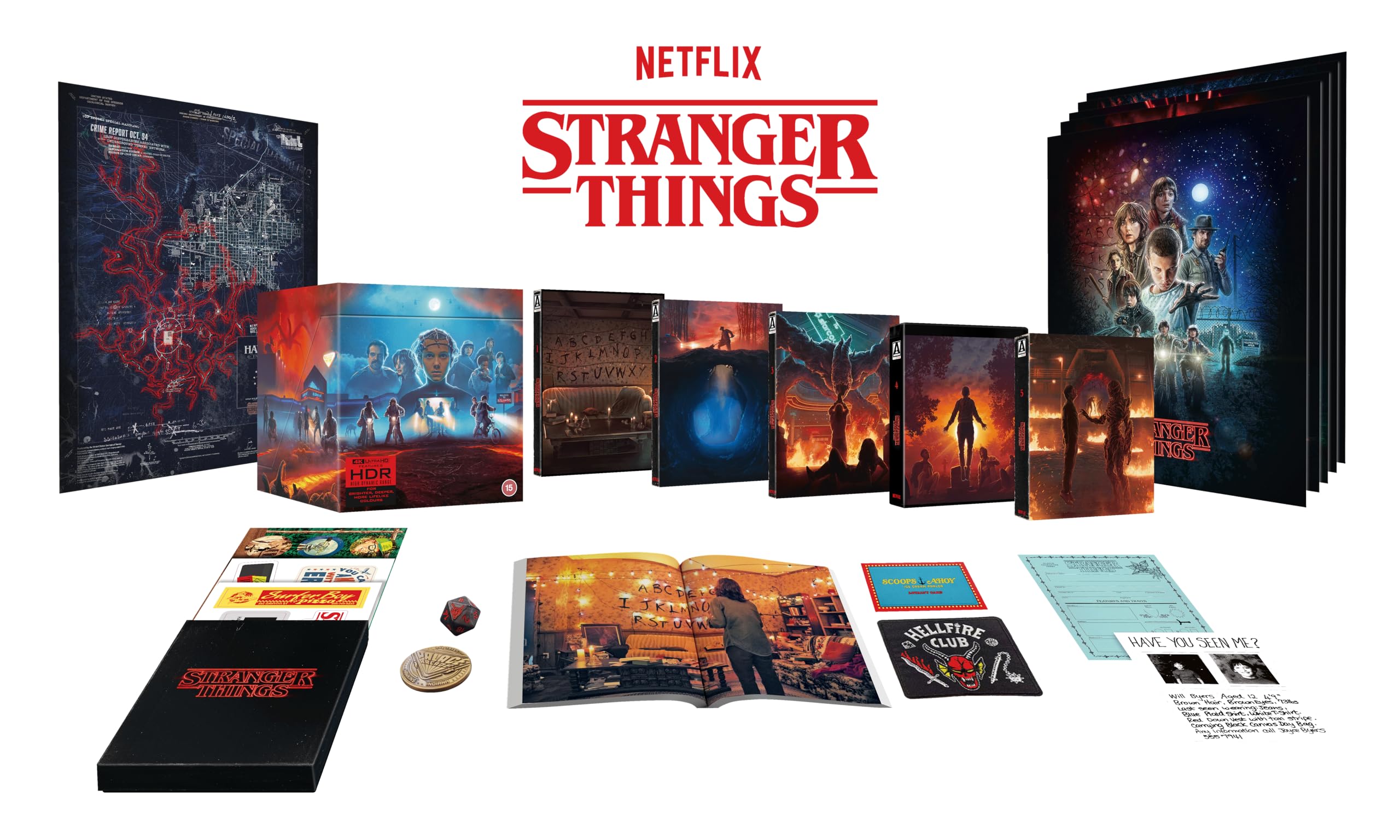 Stranger Things: The Complete Series [4K UHD Blu-ray Box Set] 2