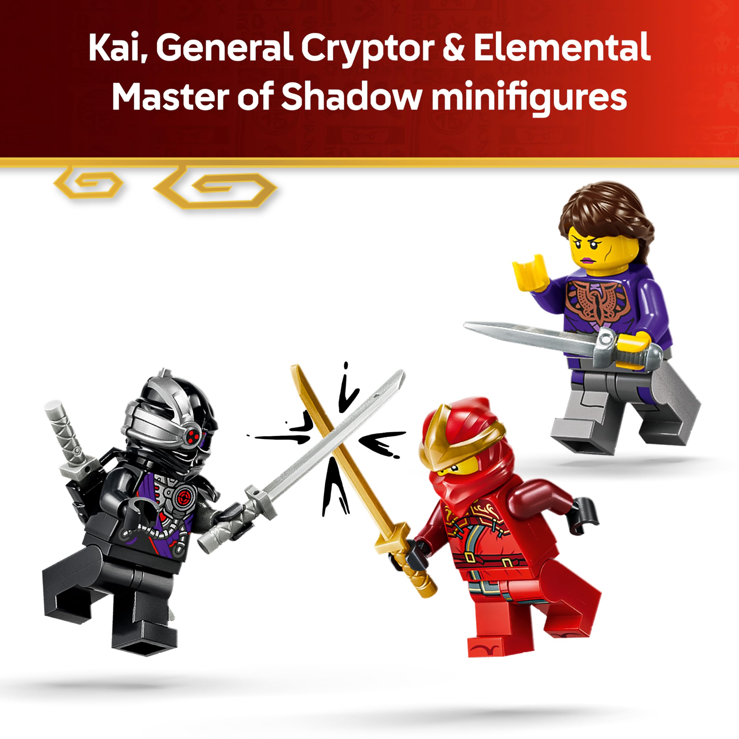 LEGO NINJAGO X-1 Ninja Charger 15th Anniversary Building Set - 14+ Age Range, Multicolor 5