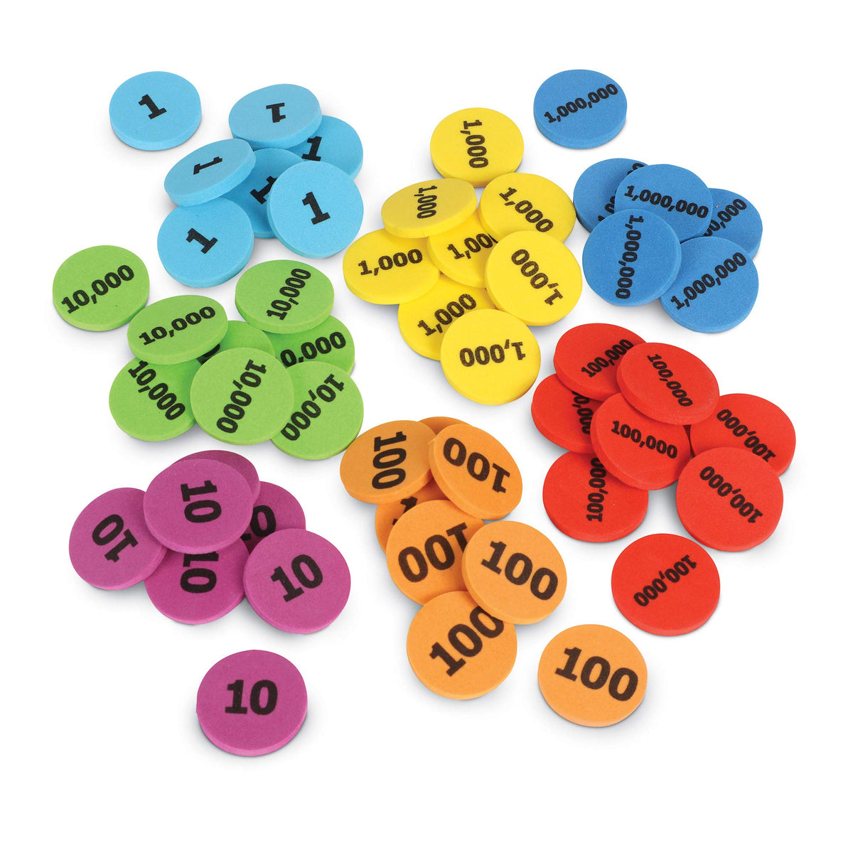 Learning Resources Place Value Disks - Maths Manipulatives for Kids | Ages 4-8 | 280 Pieces 4