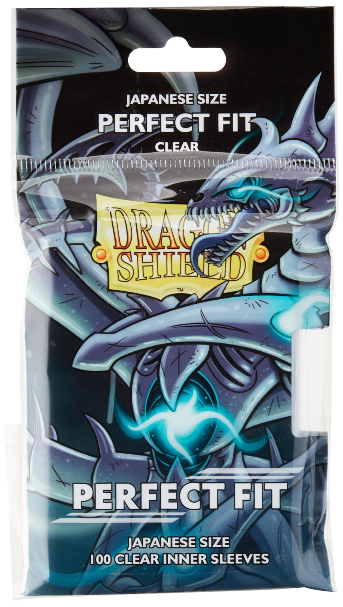 Dragon Shield Perfect Fit Inner Sleeves - Japanese Size, PVC-Free, Archival Safe | 100 Count