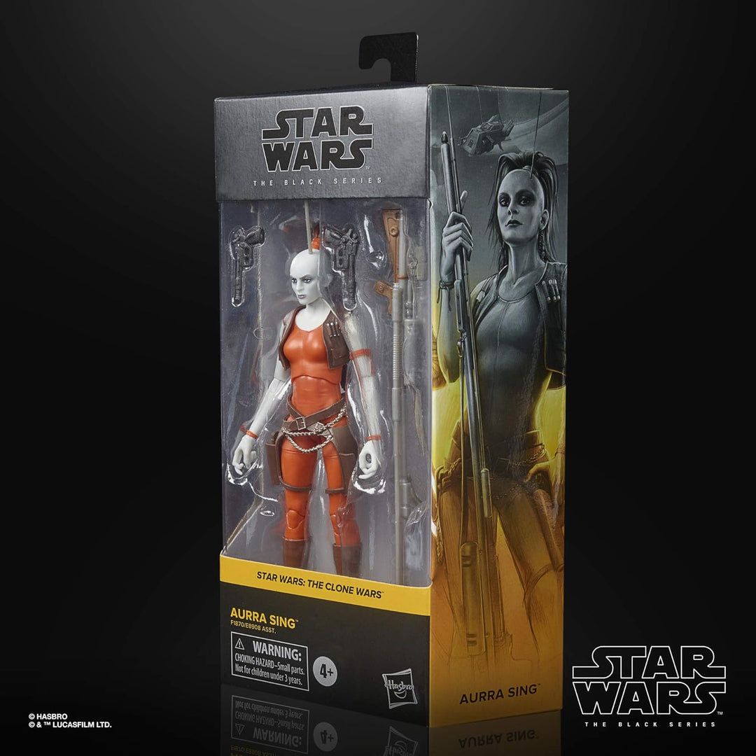 Star Wars The Black Series The Clone Wars - Aurra Sing 6-Inch Action Figure (F1870)