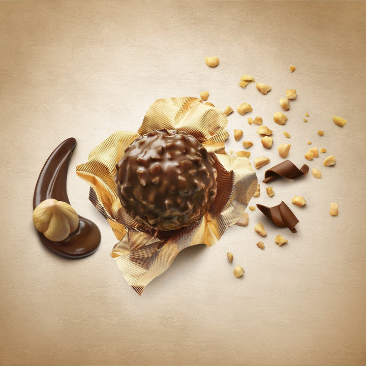 Ferrero Rocher Pralines Chocolate Gift Box - 225g Festive Hazelnut Treat