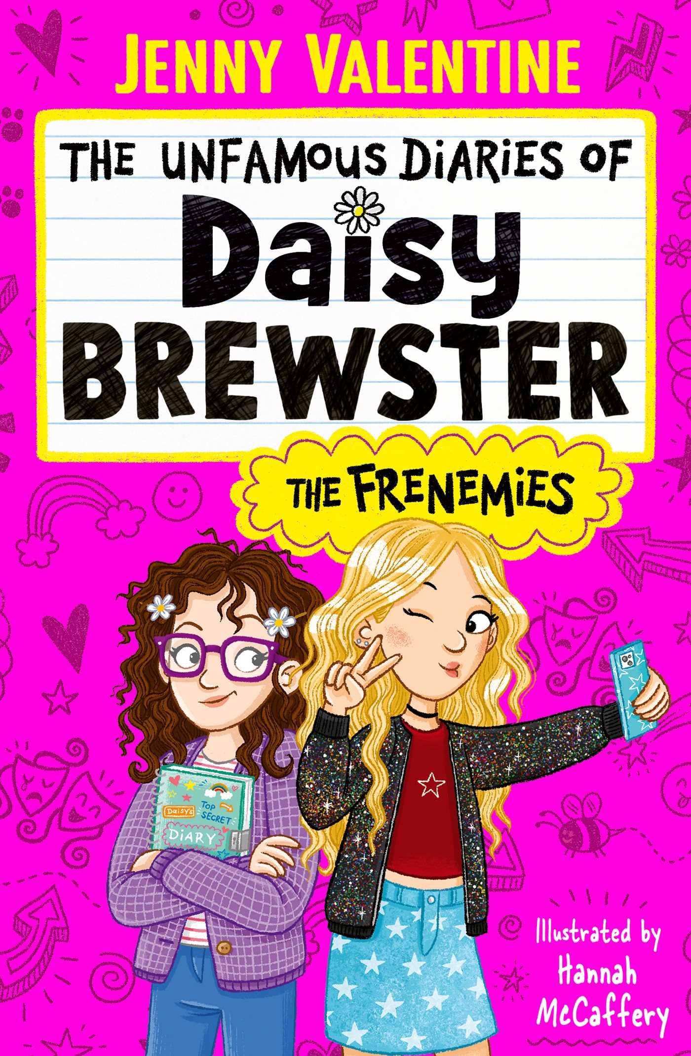 The Unfamous Diaries of Daisy Brewster: The Frenemies, Volume 1 by Jenny Valentine [Paperback] 1