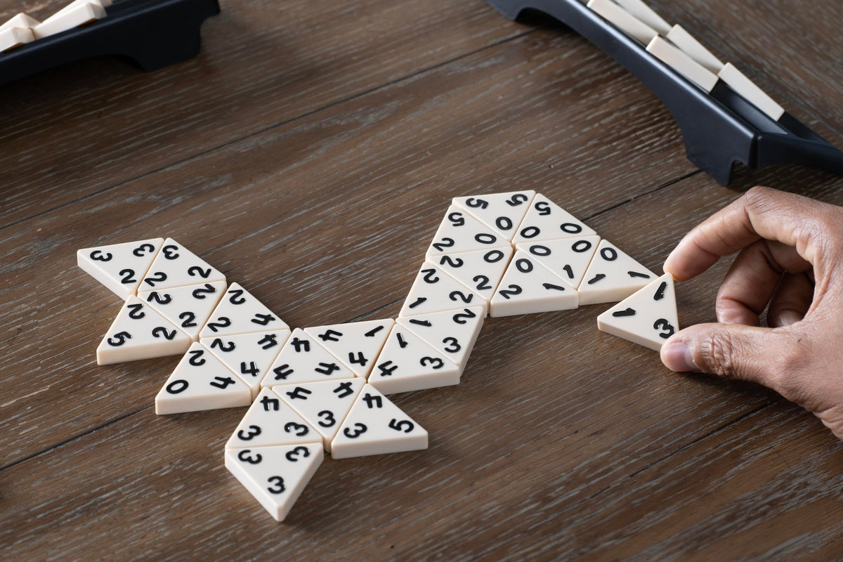 Goliath Classic Triominos - 56 Tiles, 2–4 Players, Ages 6+