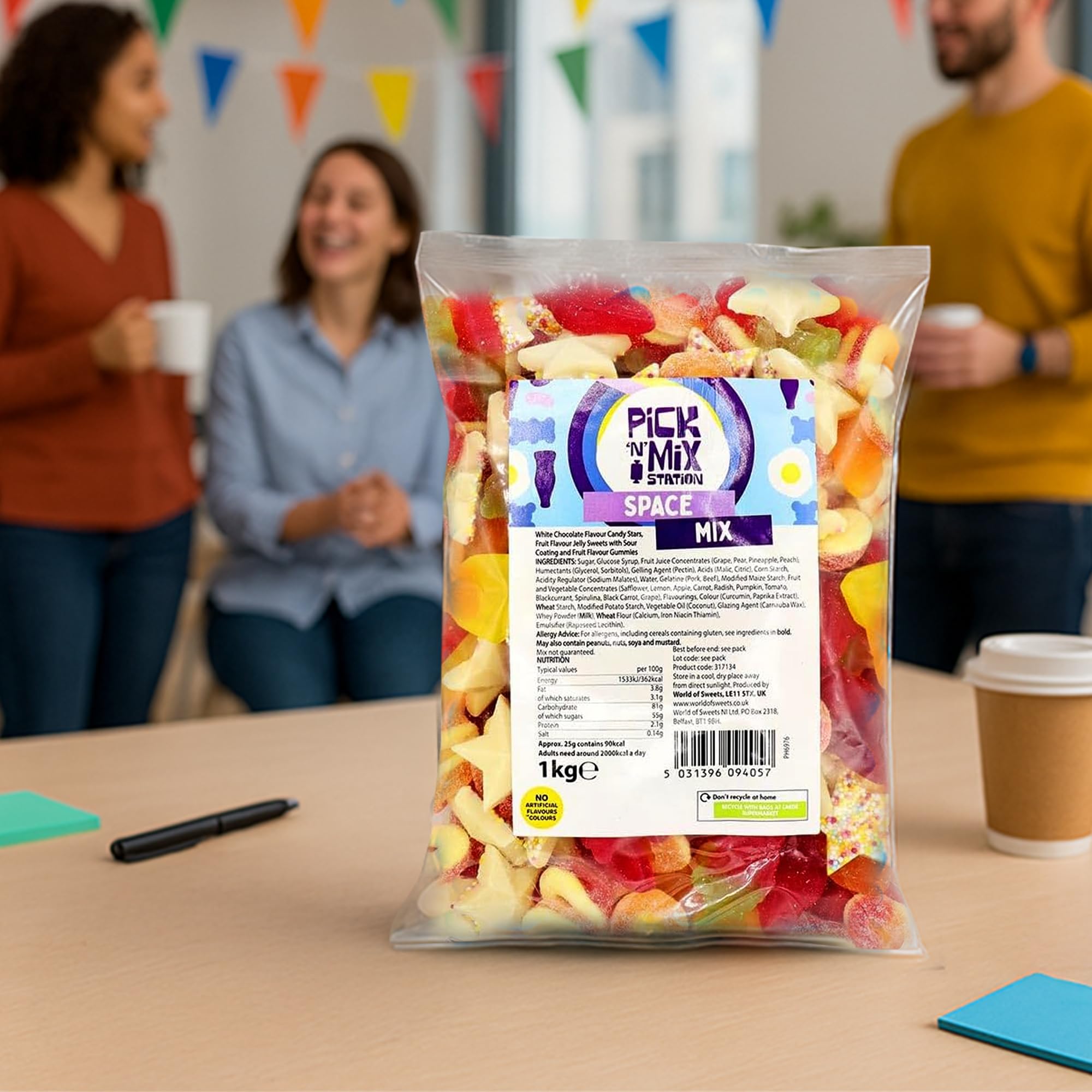 Bonds of London - Pick 'n' Mix Station Space Mix Chewy Sweets (1 kg) 13