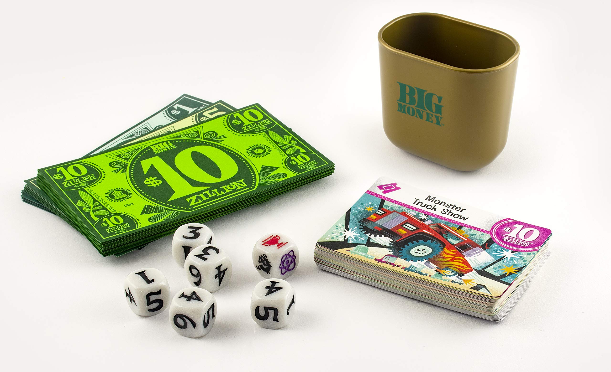 Jeu de société familial Ravensburger Big Money pour les enfants de 8 ans et plus - Des rouleaux risqués et des fortunes fabuleuses ! 4