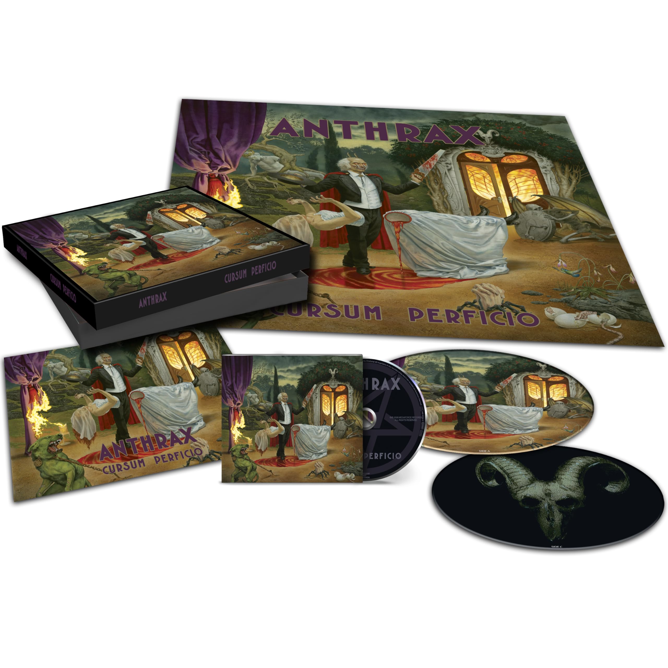 Anthrax - Cursum Perficio [Digipak CD, Picture Disc LP]