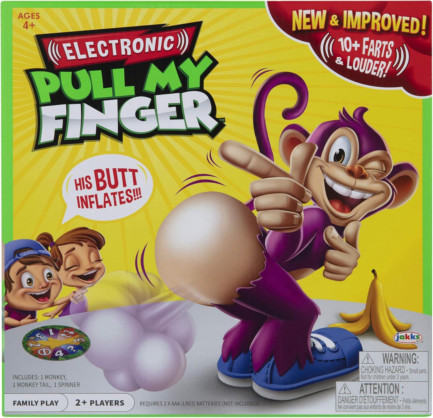 Pull My Finger Mr Buster's Electronic Farting Game - Board Game 1