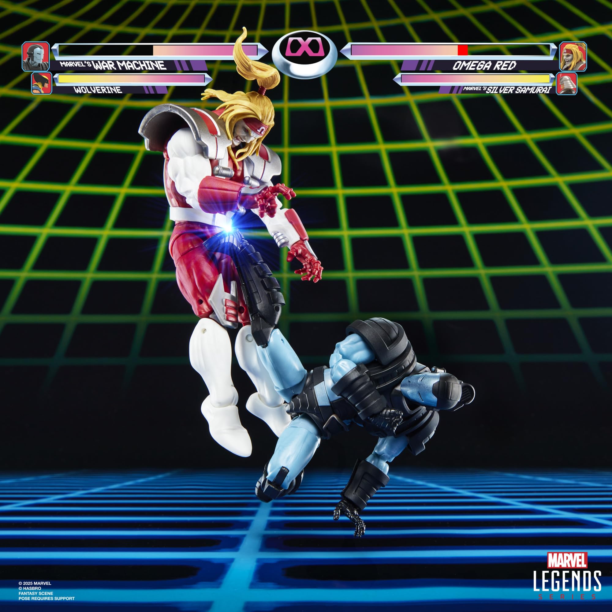 Marvel Legends Gamerverse War Machine vs Omega Red 2-Pack Action Figures 7