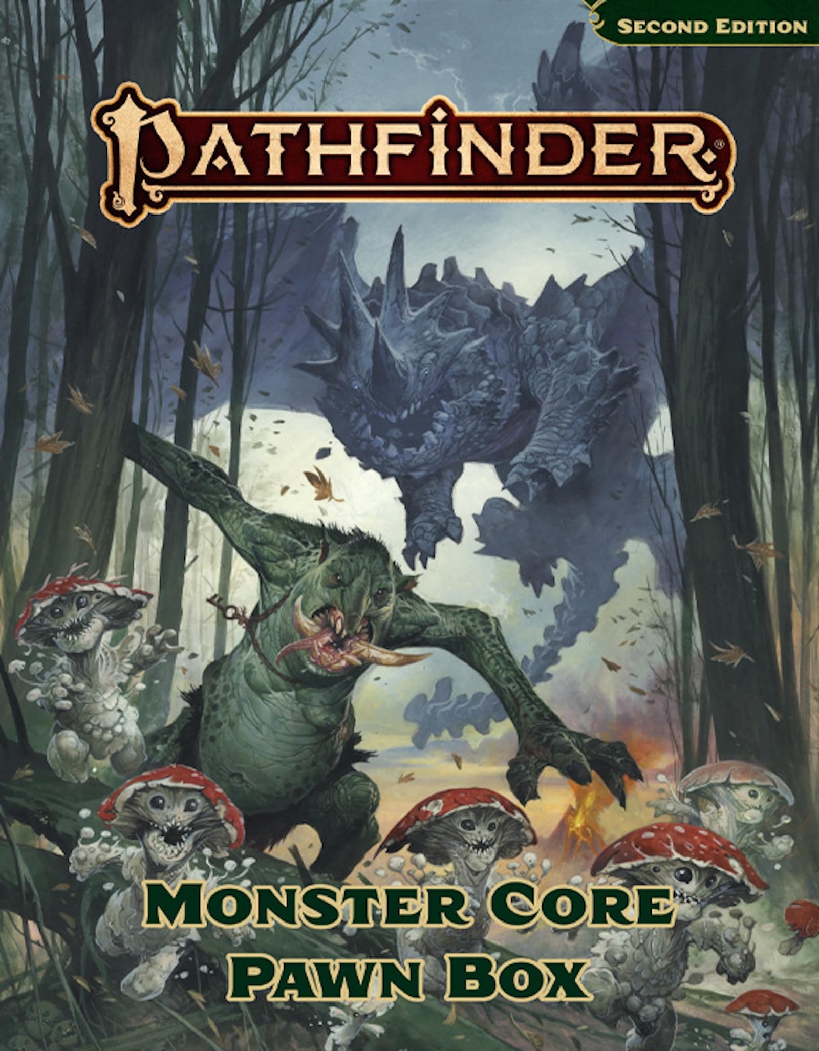 Paizo Pathfinder Monster Core Pawn Box (P2) | 400+ Creature Pawns | Fantasy RPG