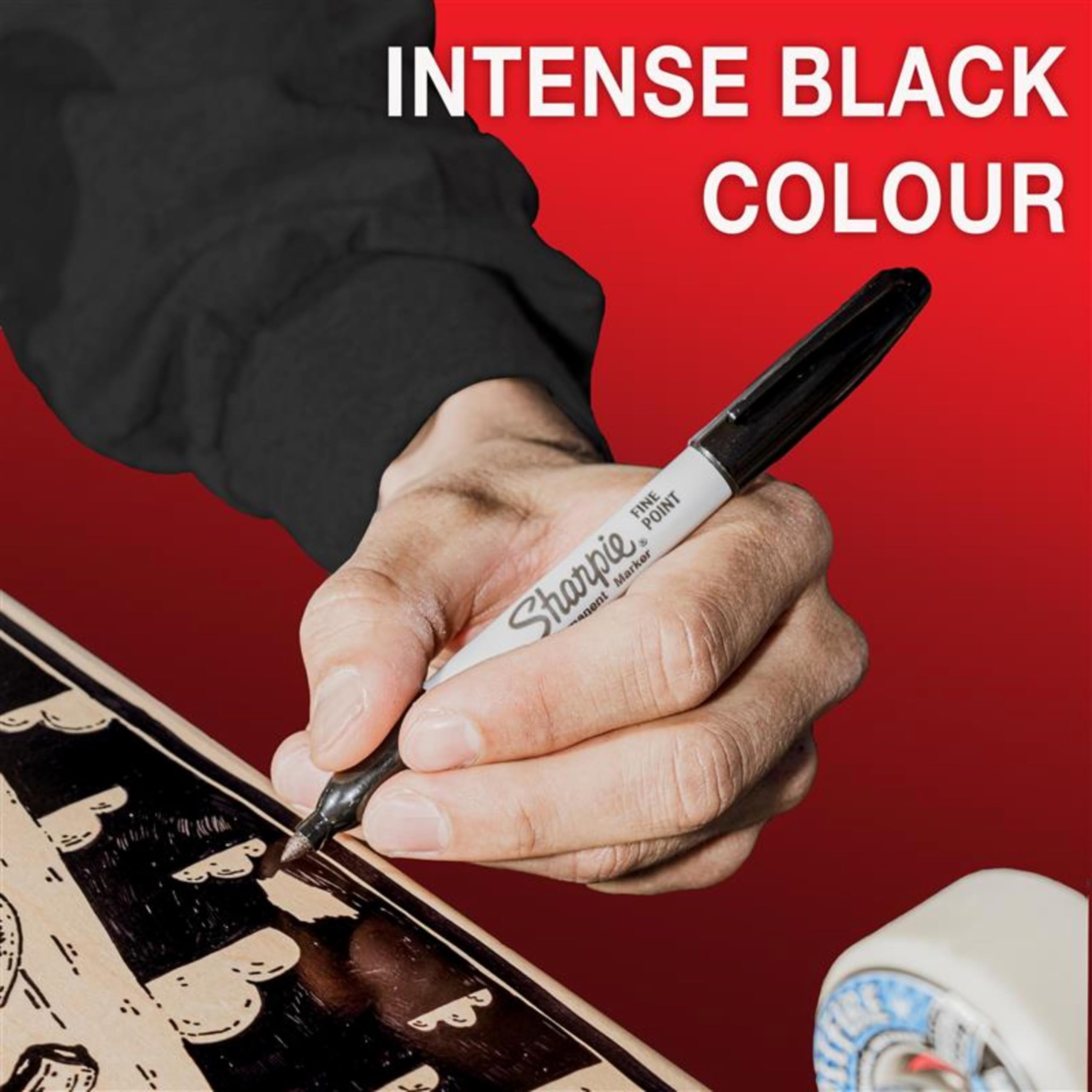 Sharpie Permanent Markers - Fine Point for Bold Details | Black Ink | 40 Pack 3