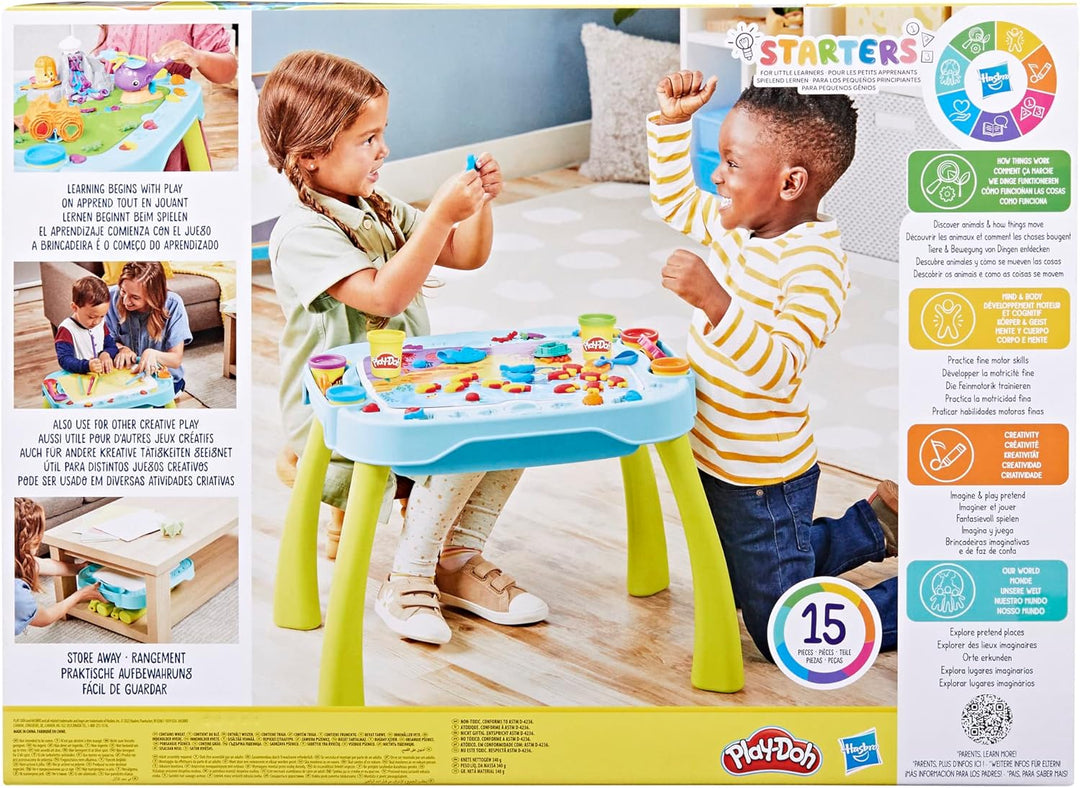 Play-Doh F6927 1st Creative Table - Reversible Arts & Crafts Center for Kids 3+