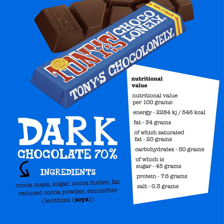 Tony's Chocolonely Extended Rainbow Tasting Pack - 8 Bars, 385g, Assorted Flavours