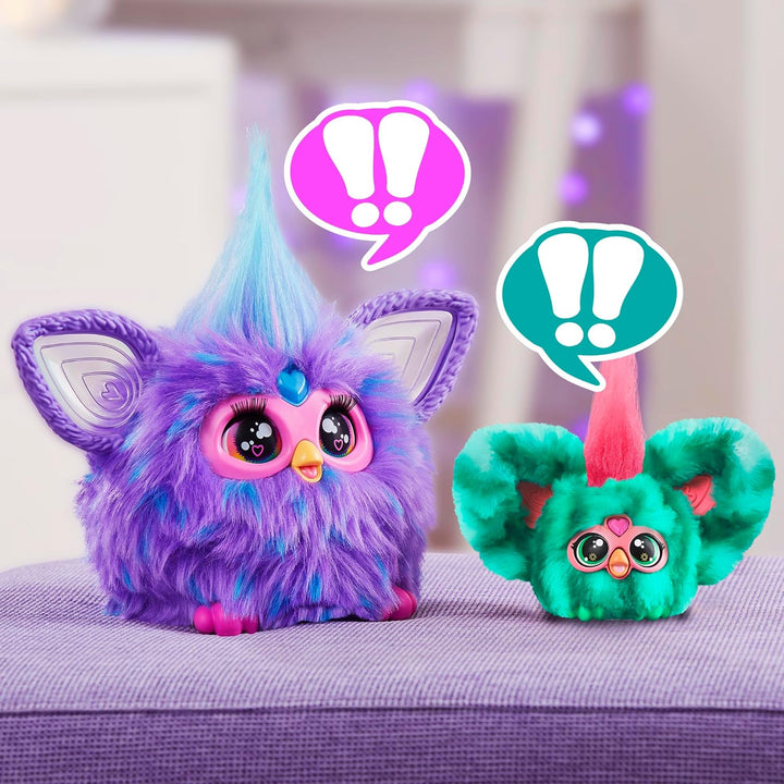 Furby Furblets Mello-Nee Mini Friend, 45+ Sounds, Summer Chill Music & Furbish P