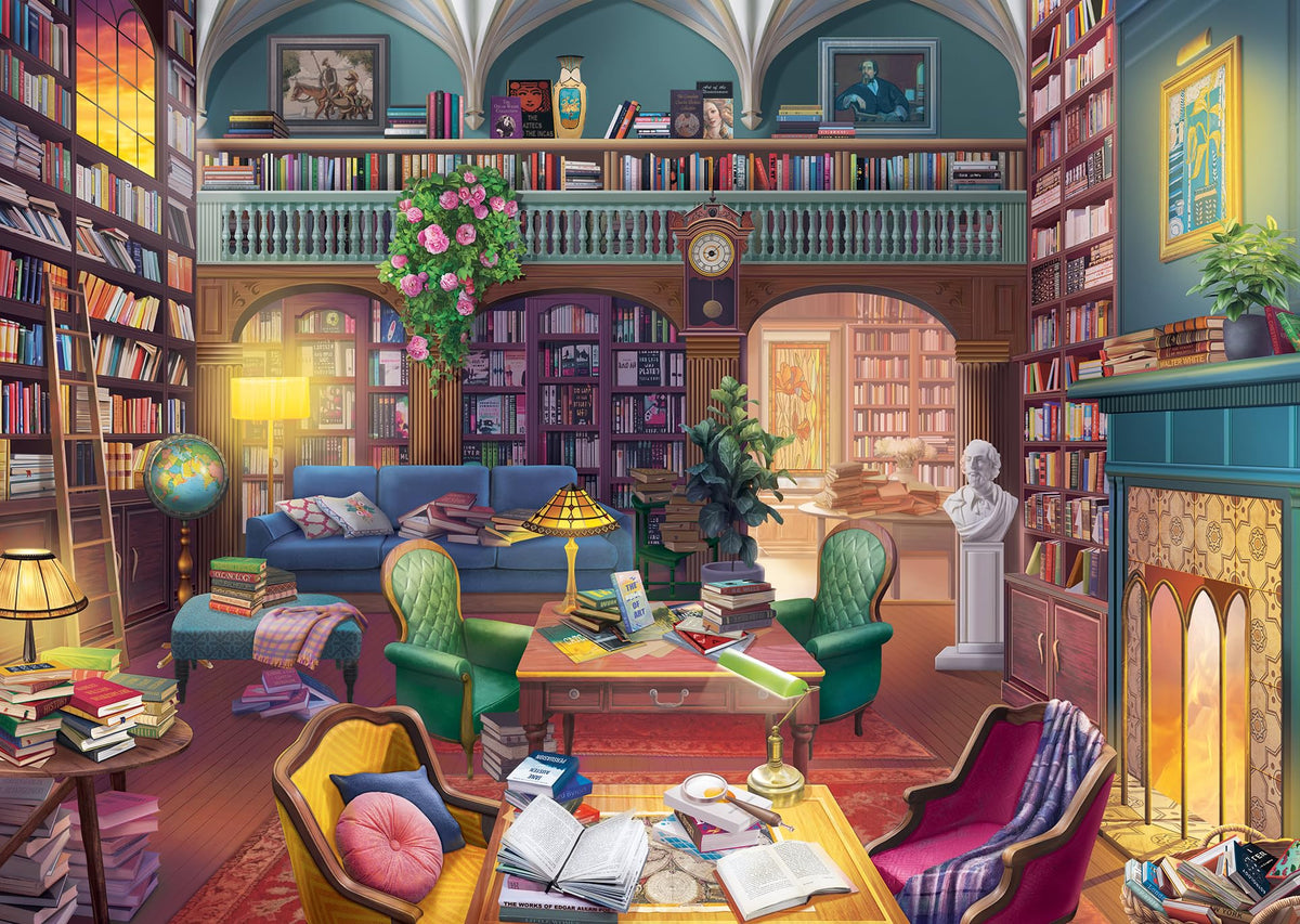 Ravensburger Dream Library Jigsaw Puzzle - 500 Pieces, Age 10+