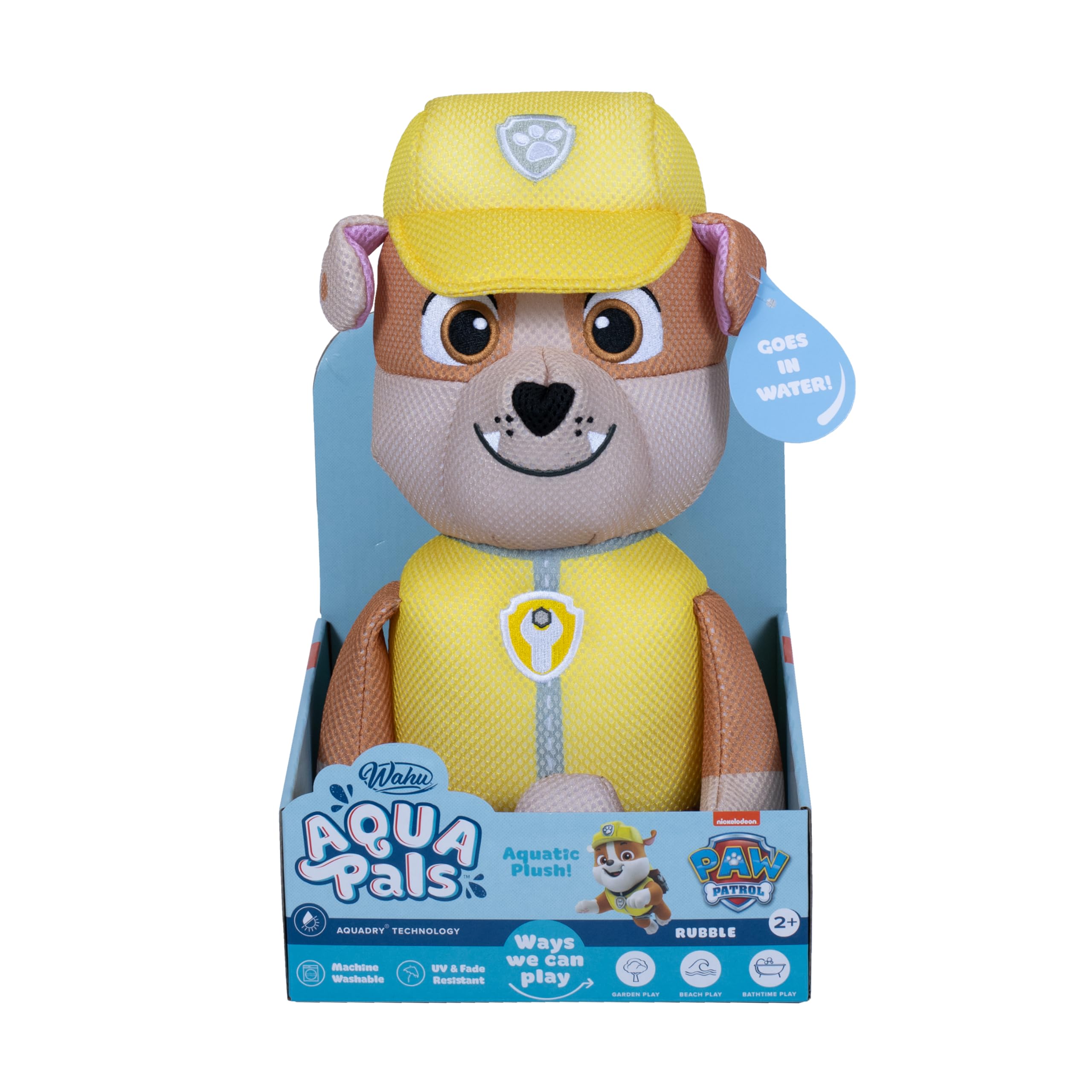 WAHU Aqua Pals Paw Patrol Rubble Bath Toy - 40cm, Multicolor, Ages 2+ 1
