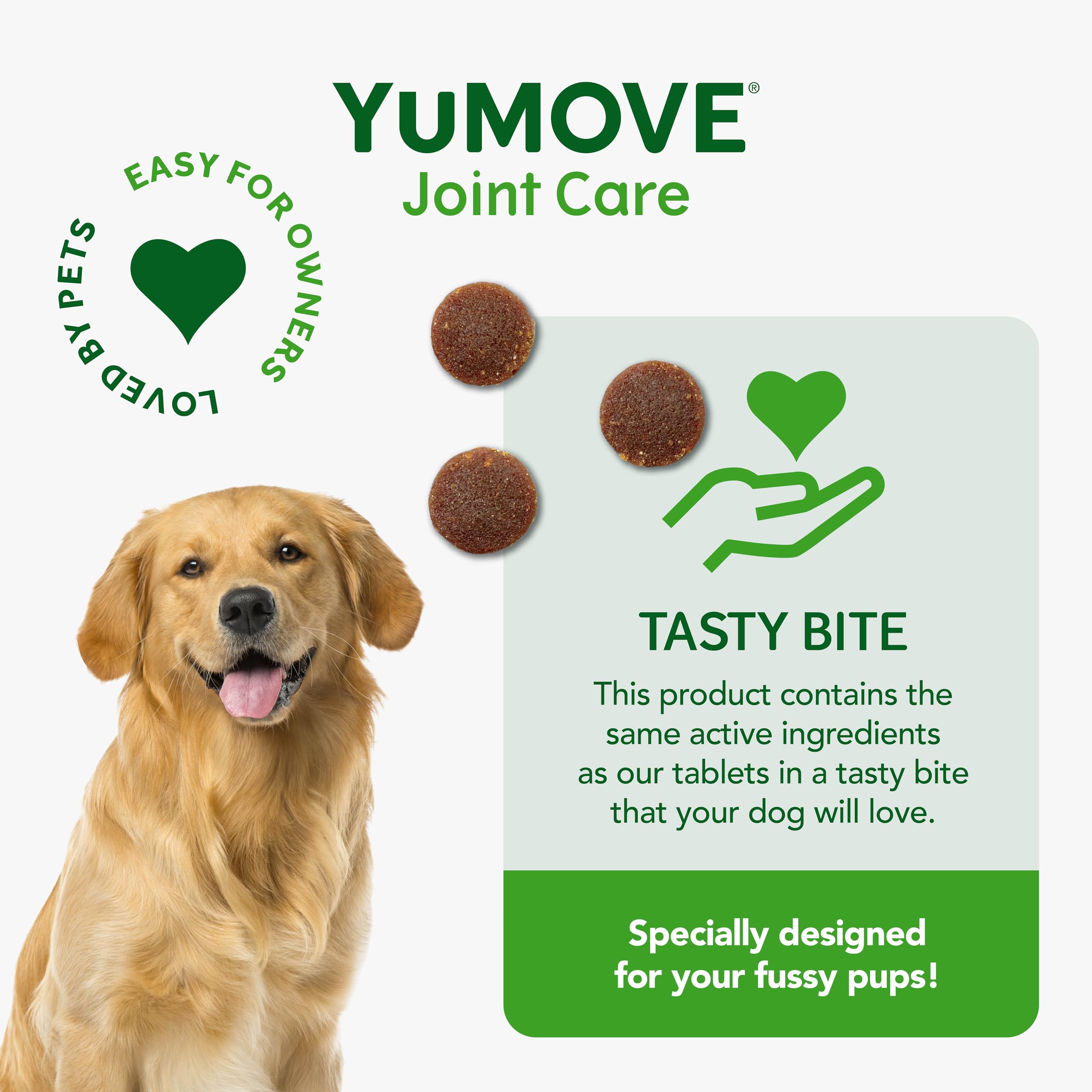 YuMOVE Joint Supplement for Adult Dogs - Daily Bites for Joint Care | 60 Chews 5