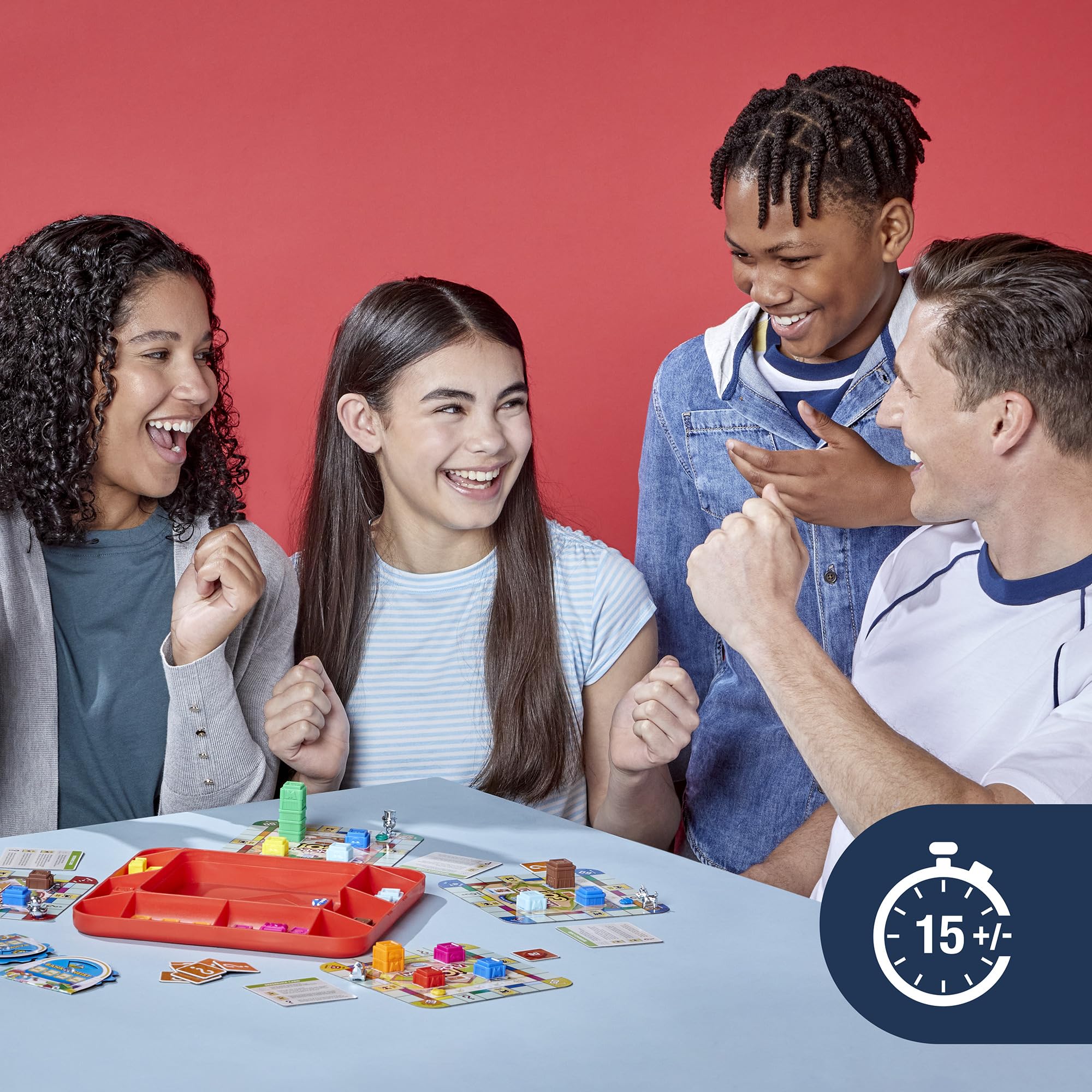 Monopoly GO! Strategy Board Game - For 2-4 Players, Ages 8+, 15 Minute Playtime 6