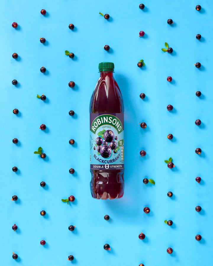Robinsons Fruit Squash - Low Calorie - Blackcurrant - Double Strength Concentrate 750ml