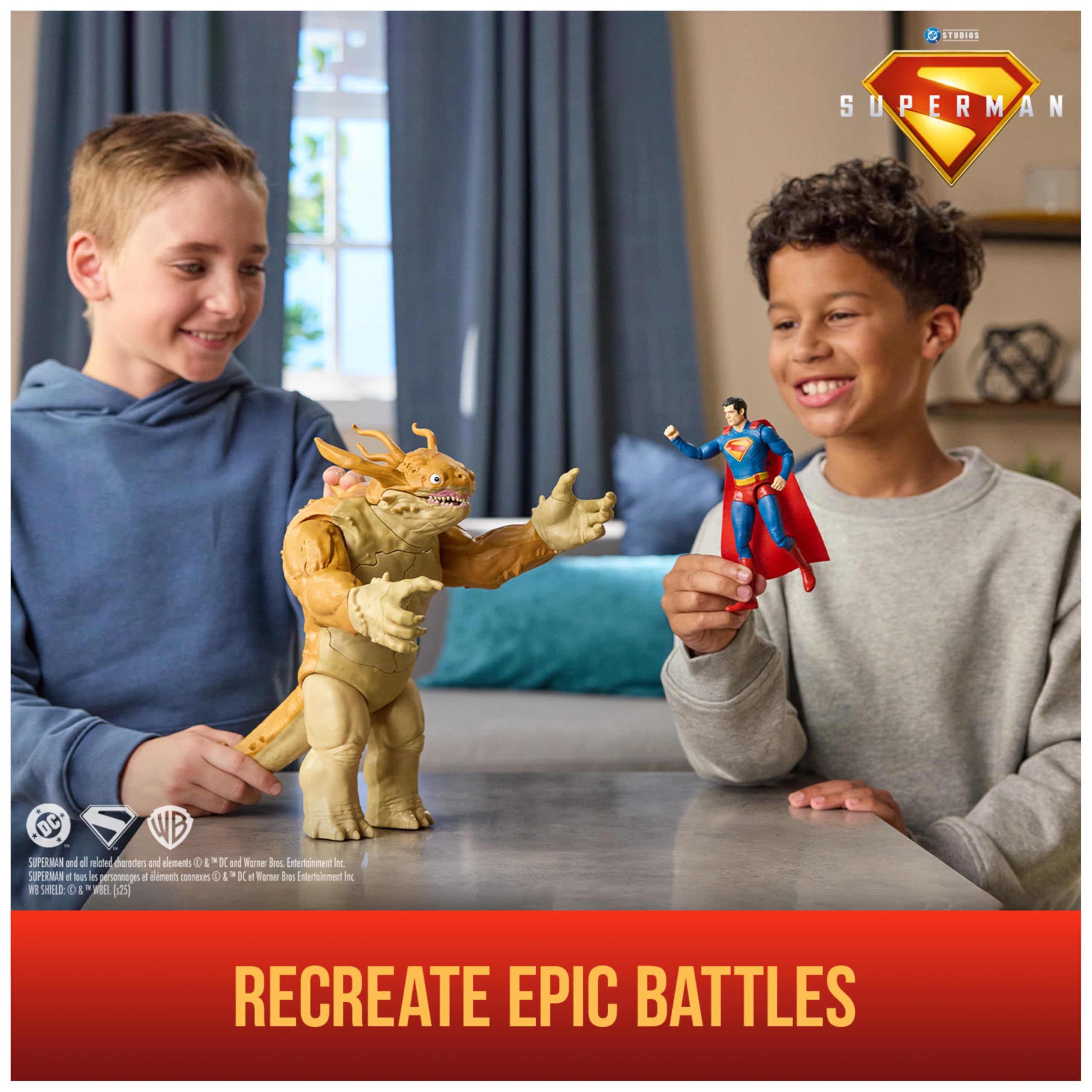 DC Comics Superman vs. Kaiju Slime Battle Action Figure Playset - 4+ Years 3