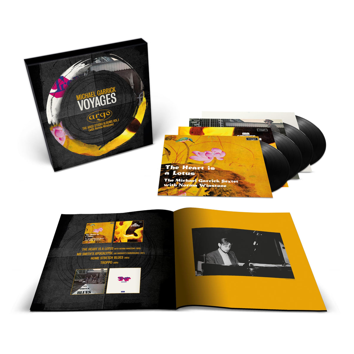 Michael Garrick - The Argo Studio Albums Vol. I (with Norma Winstone) [Limited Edition 4LP Vinyl]