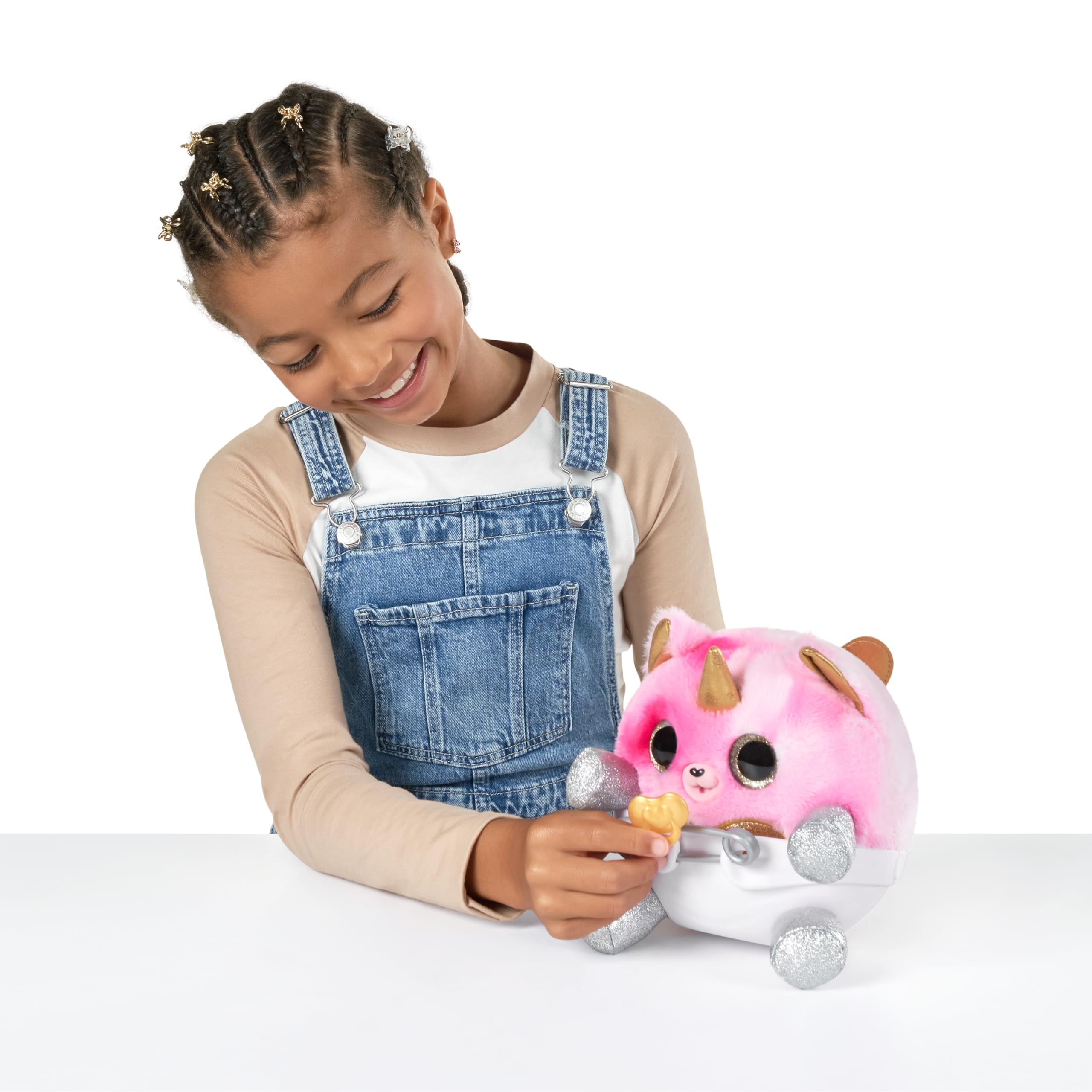 Rainbocorns Adopt-A-Corn Surprise - 15+ Surprises, Kitten (Rosie), Series 1 Plush Toy 2