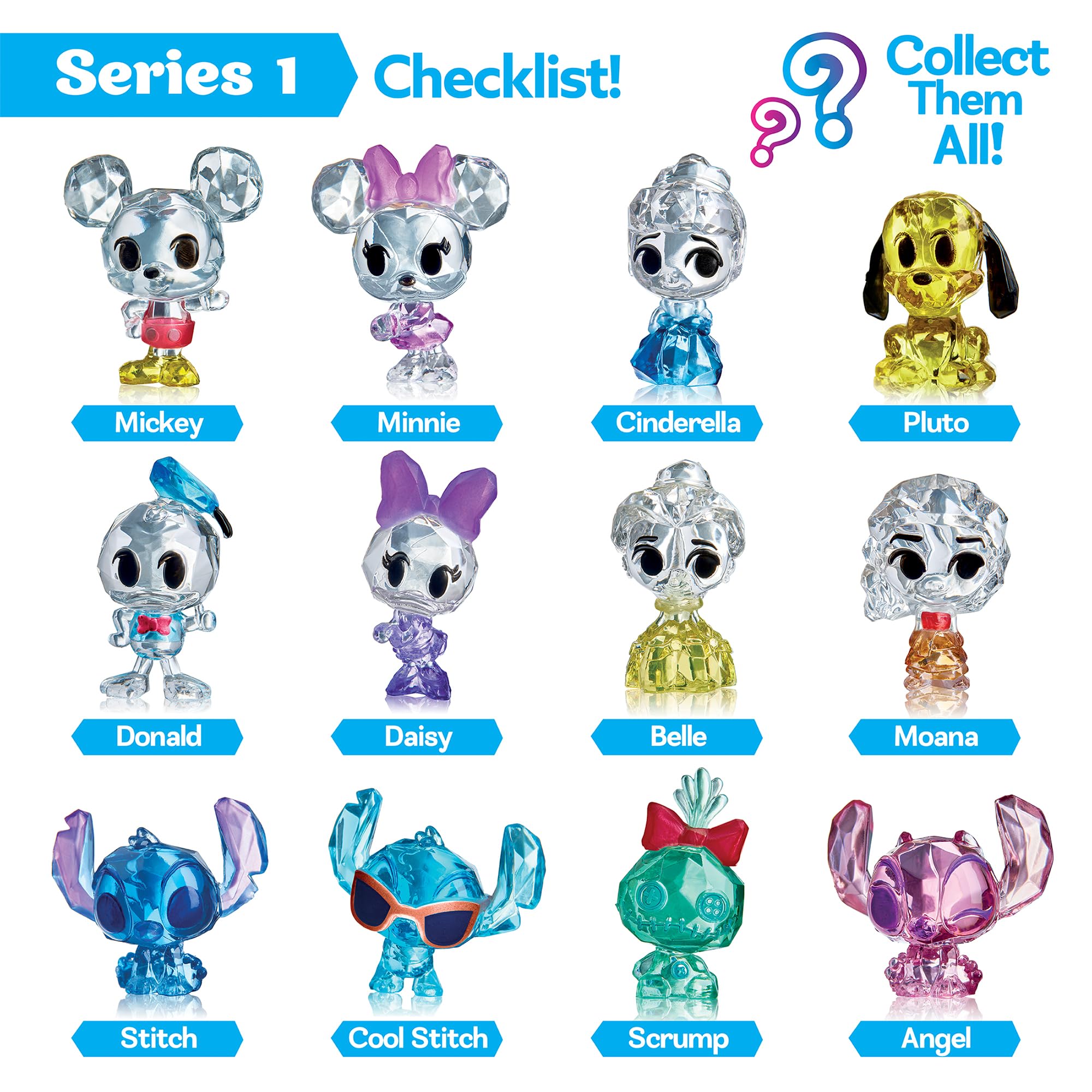 CRA-Z-ART Disney Crystal Surprise Mini Collectible Figure with Color-Change Feature - 3 Years and Up 2