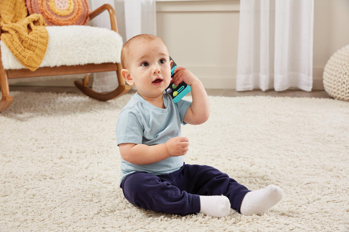 VTech Baby My Everyday Gadgets Pretend Play Toy Keys and Phone - 6 Light-Up Buttons, 3-24 Months