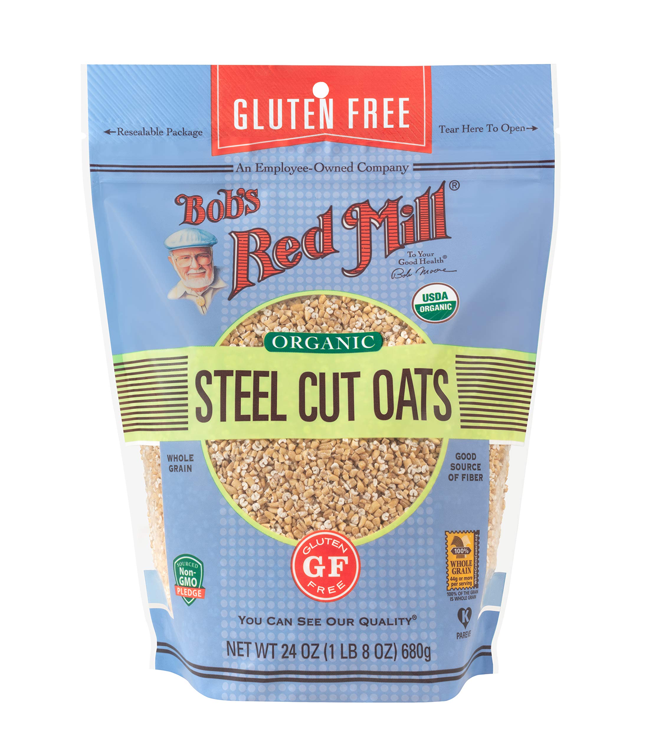 Bob's Red Mill - Gluten Free Organic Steel Cut Oats 680g 1