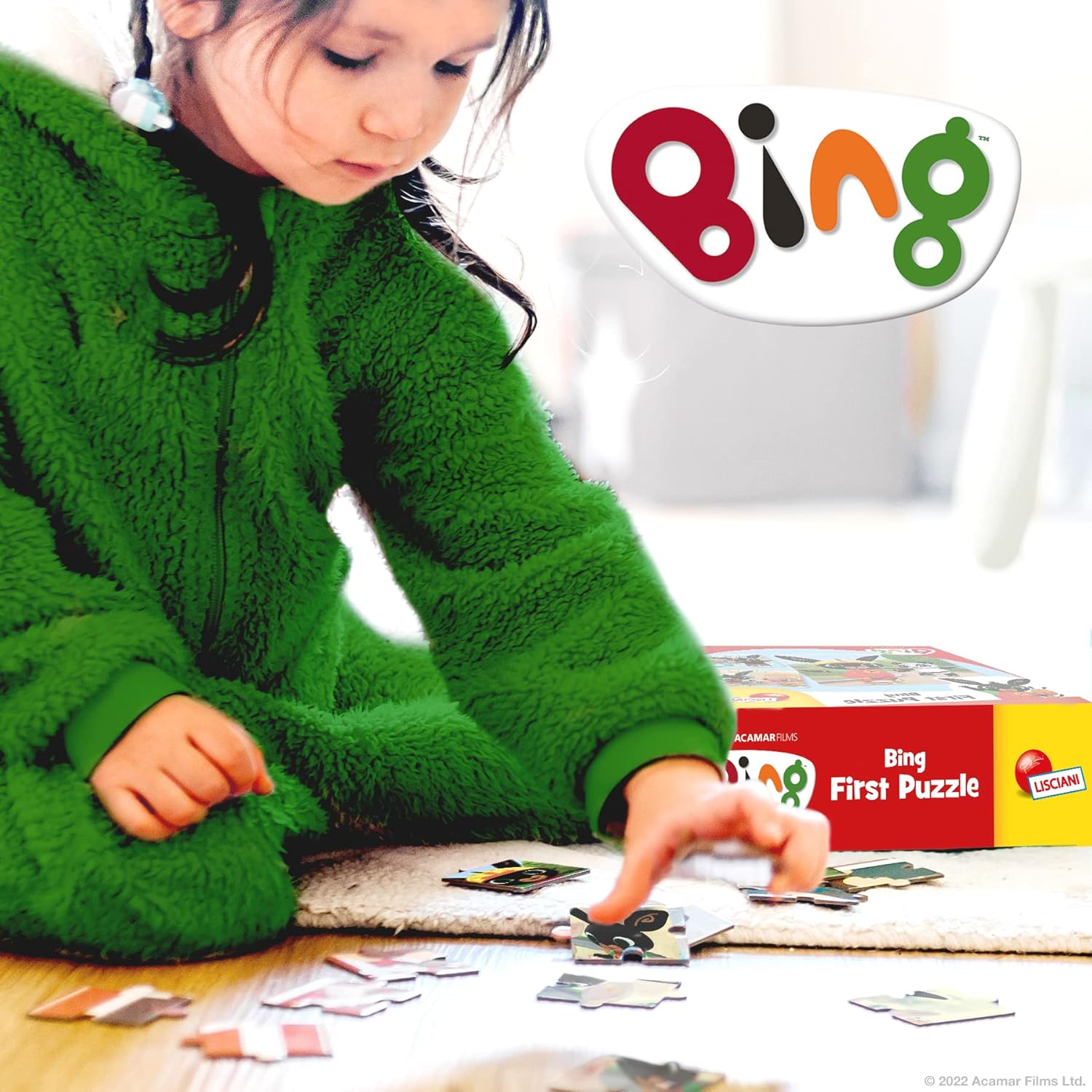 Bing Puzzle - Educational Jigsaw for Toddlers with Self-Correcting Pieces 2