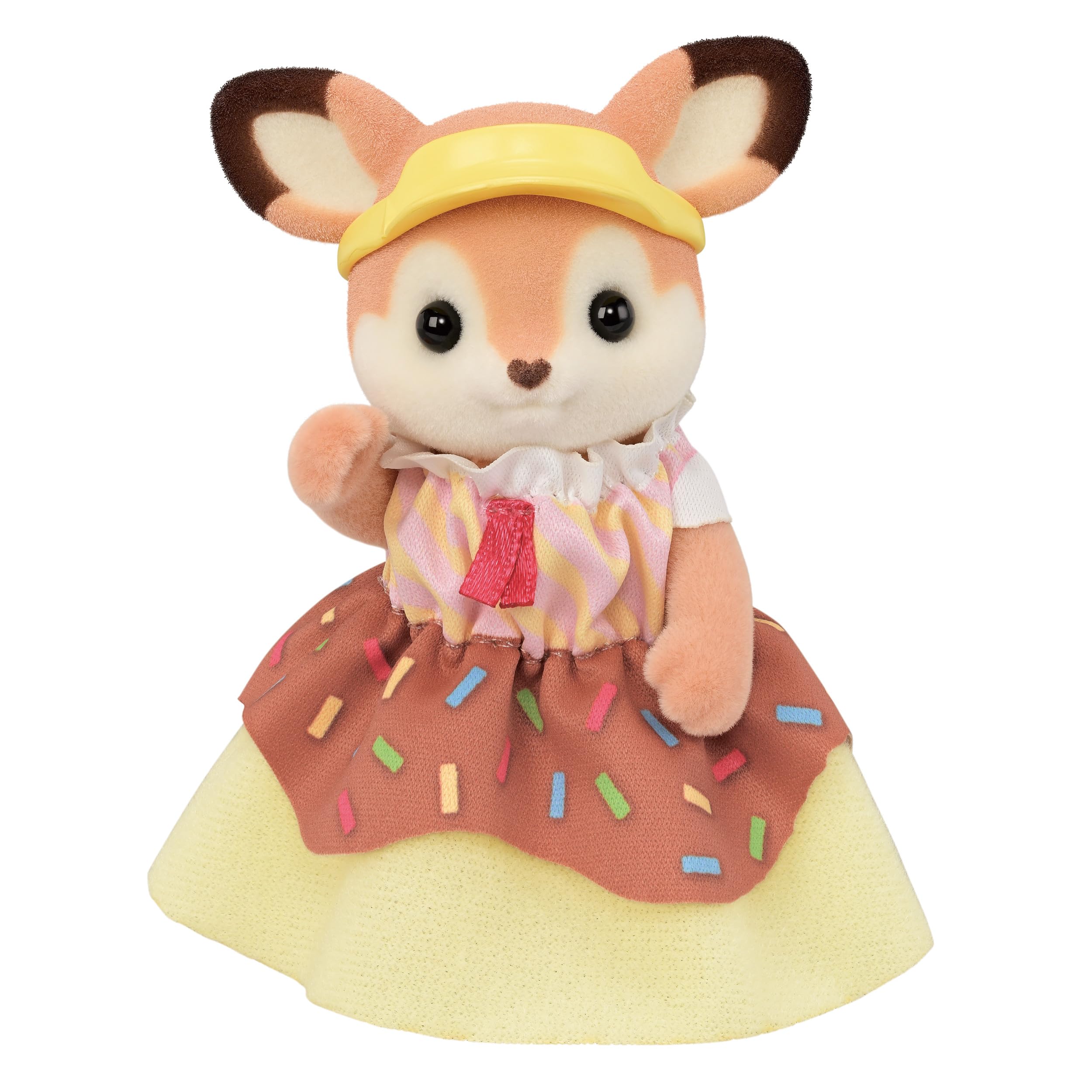 EPOCH Sylvanian Families Doughnut Trolley Playset | Includes 33 Pieces | Ages 3+ 7