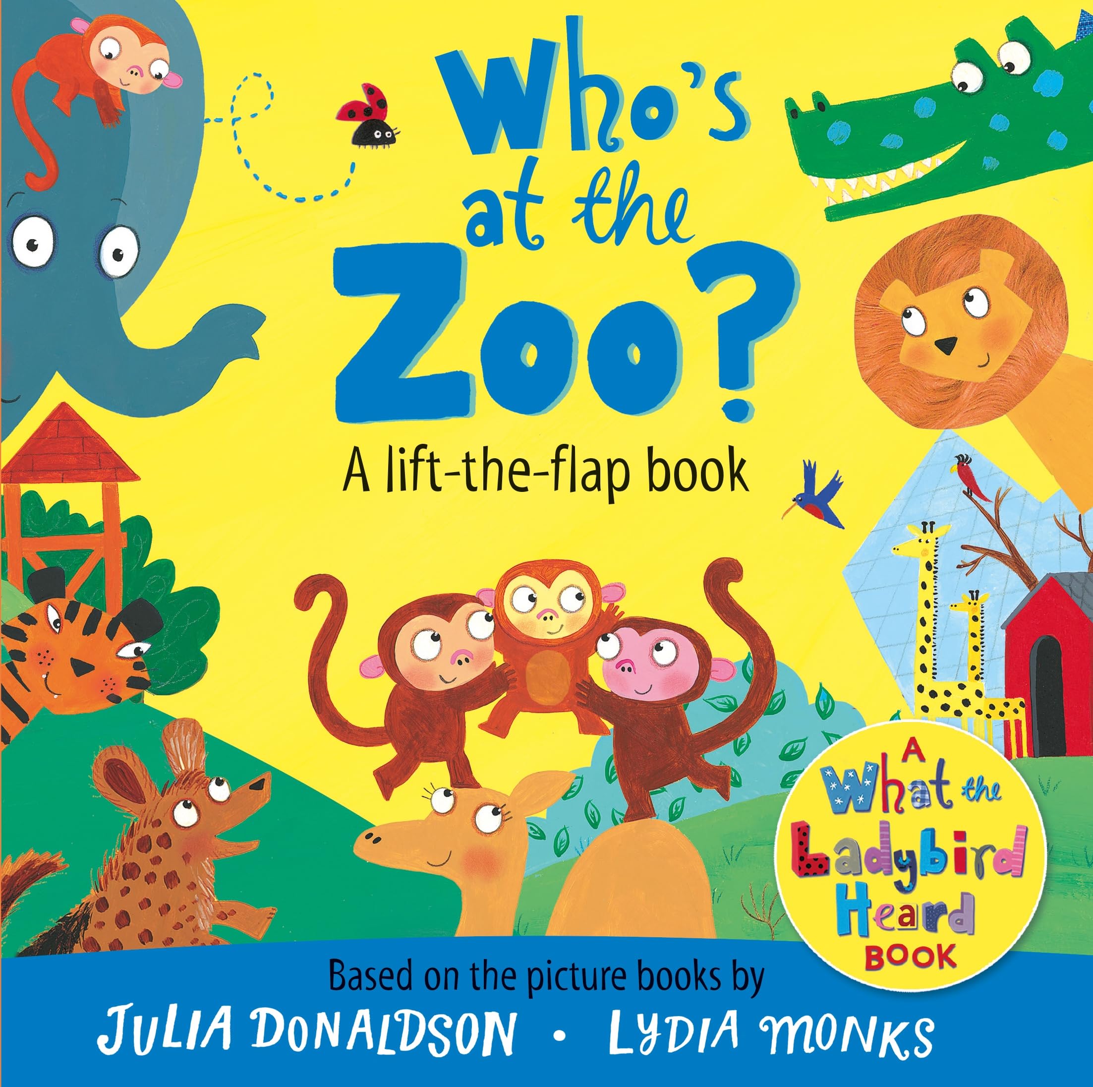 MACMILLAN Who's at the Zoo? A What the Ladybird Heard Lift-the-flap Board Book 1