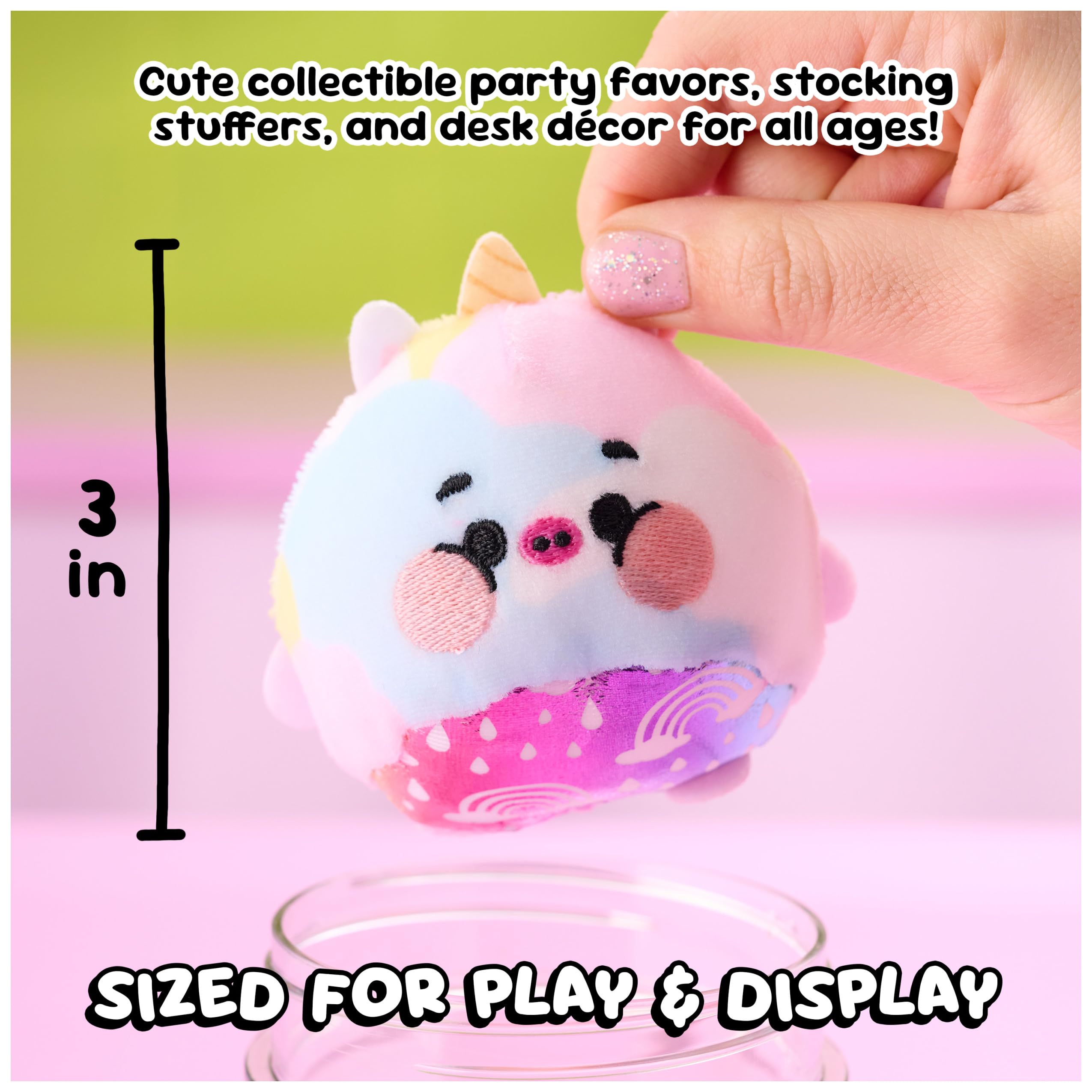Magic Jellykins Surprise Plush Jar, Magical Transforming Water-Activated To 2
