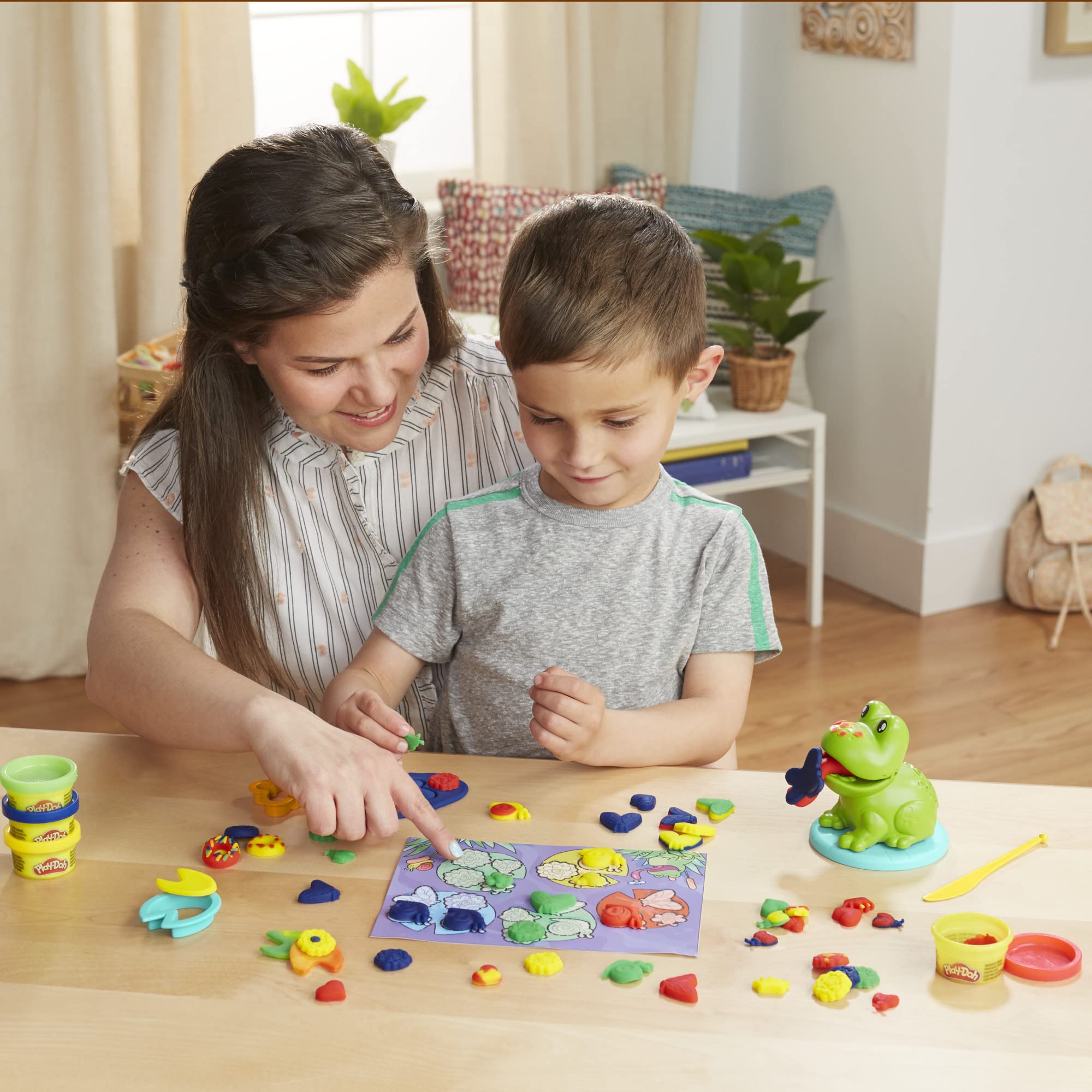 Play-Doh Frog ‘n Colors Starter Set - Creative Arts & Crafts Toy for Kids 3+ 6