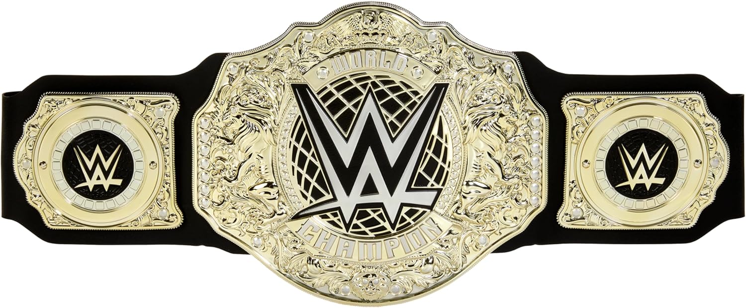 Mattel WWE Championship Title - Authentic Role-Play Belt for Kids 6+ 1
