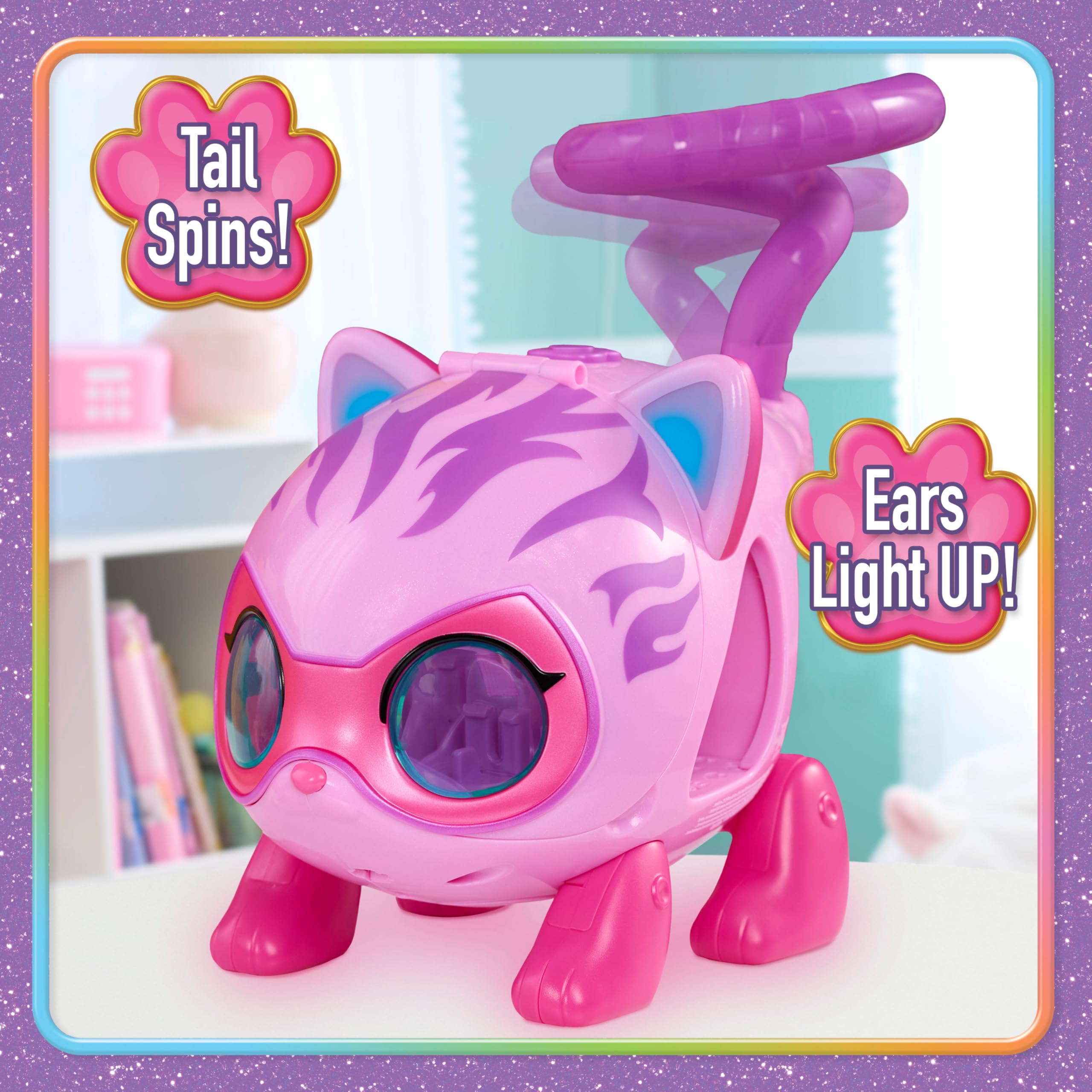 Disney Junior SuperKitties Su-Purr Wild Kitty Copter with Lights - Interactive Vehicle Playset for Kids 11