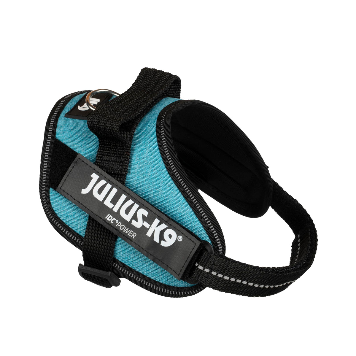 Julius-K9 IDC Powerharness Dog Vest Harness - Mini-Mini/XS, Turquoise
