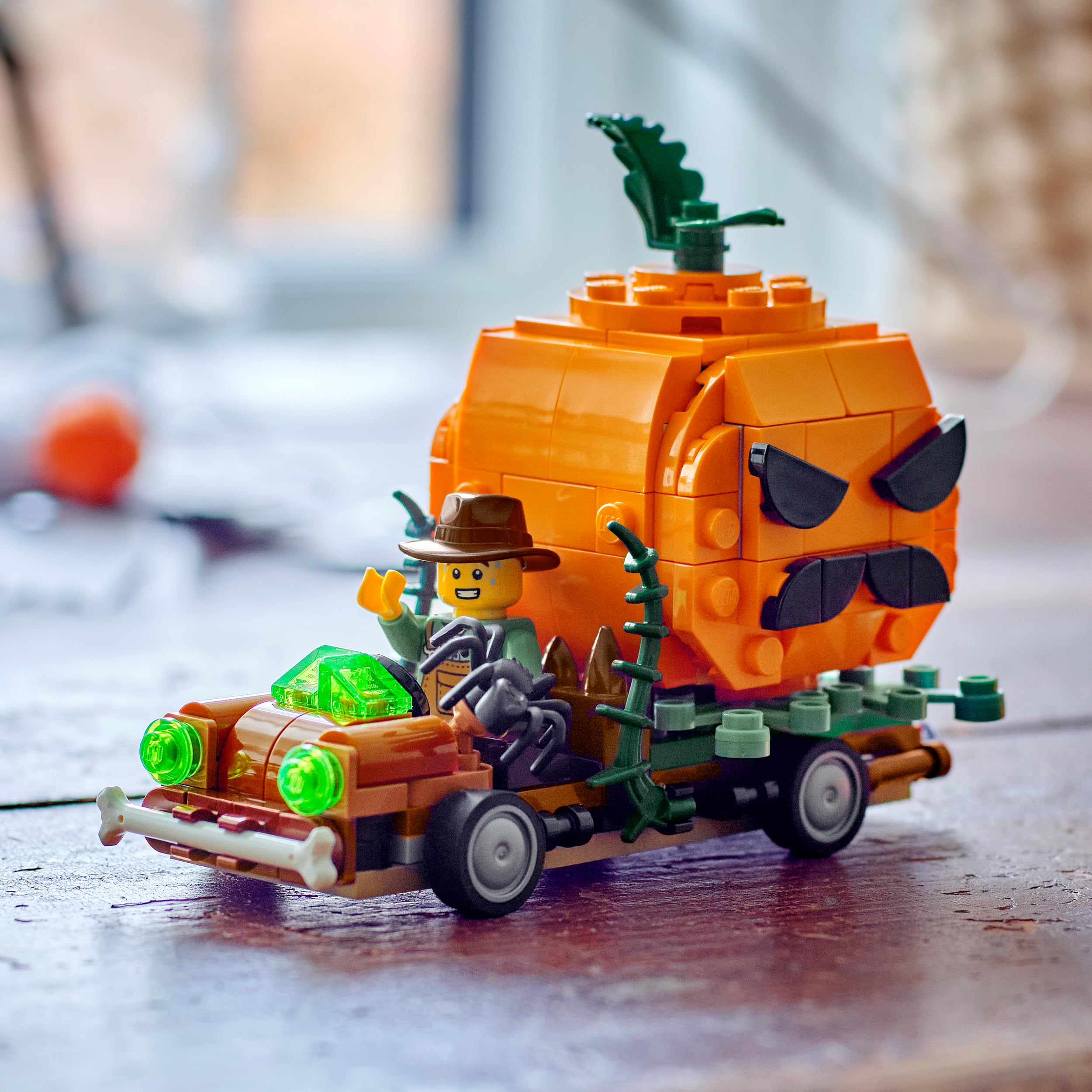 LEGO Jack-O'-Lantern Pickup Truck Building Set - Halloween Decoration | Ages 8+ | 40822 6