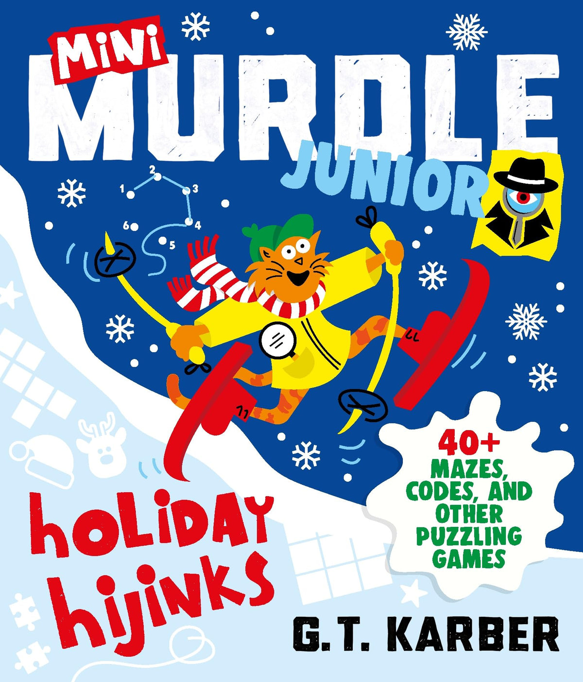 Souvenir Press Mini Murdle Junior: Holiday Hijinks - 40+ Puzzles, Paperback