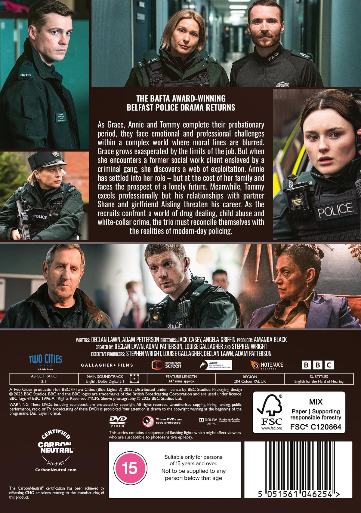BBC Blue Lights: Series 3 DVD - 2 Discs