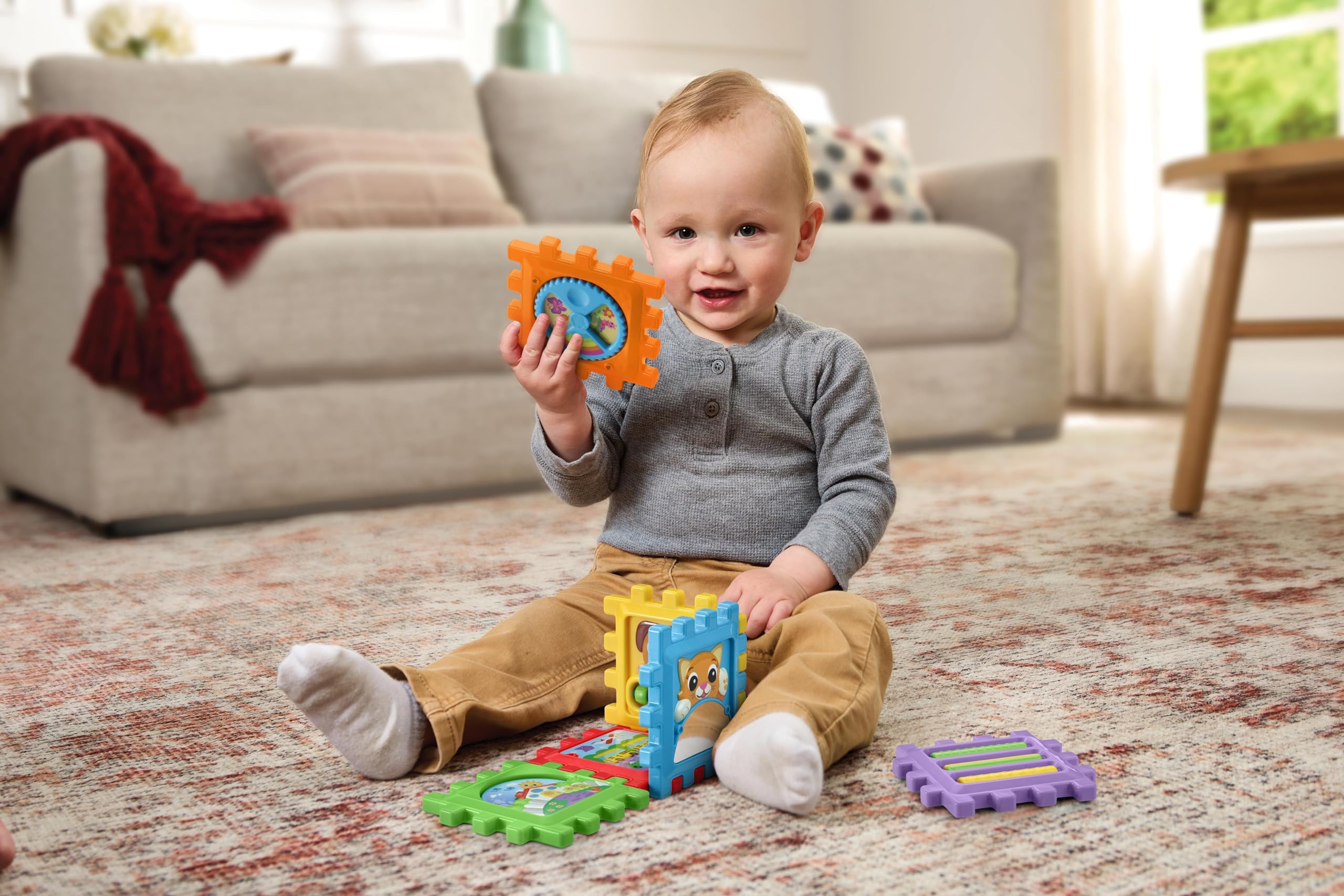 LeapFrog 6-in-1 Snap & Learn Busy Cube - Ages 12 Months+ | Multicolor Plastic 6